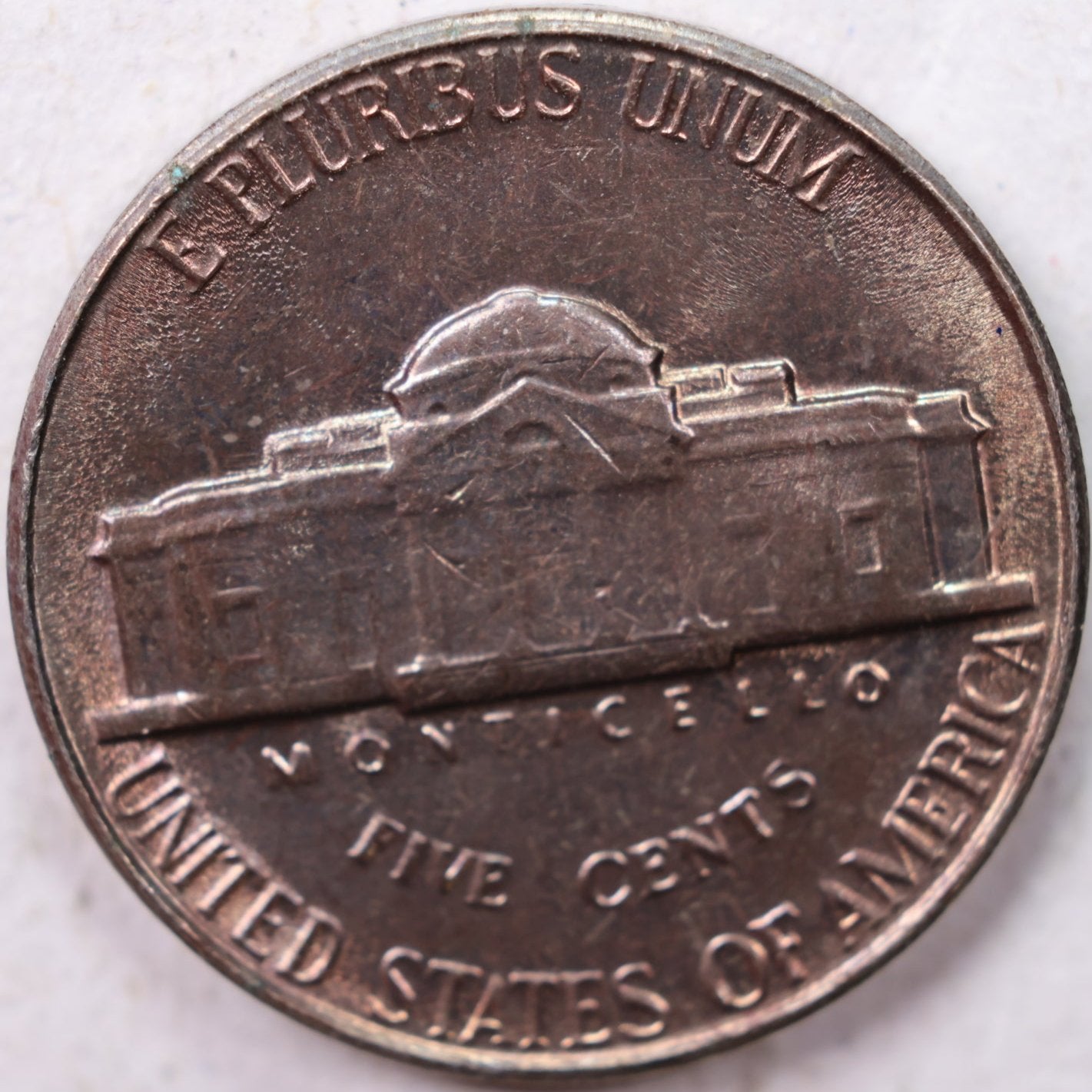 1955 Jefferson Nickel, Uncirculated coin, Store #UN955