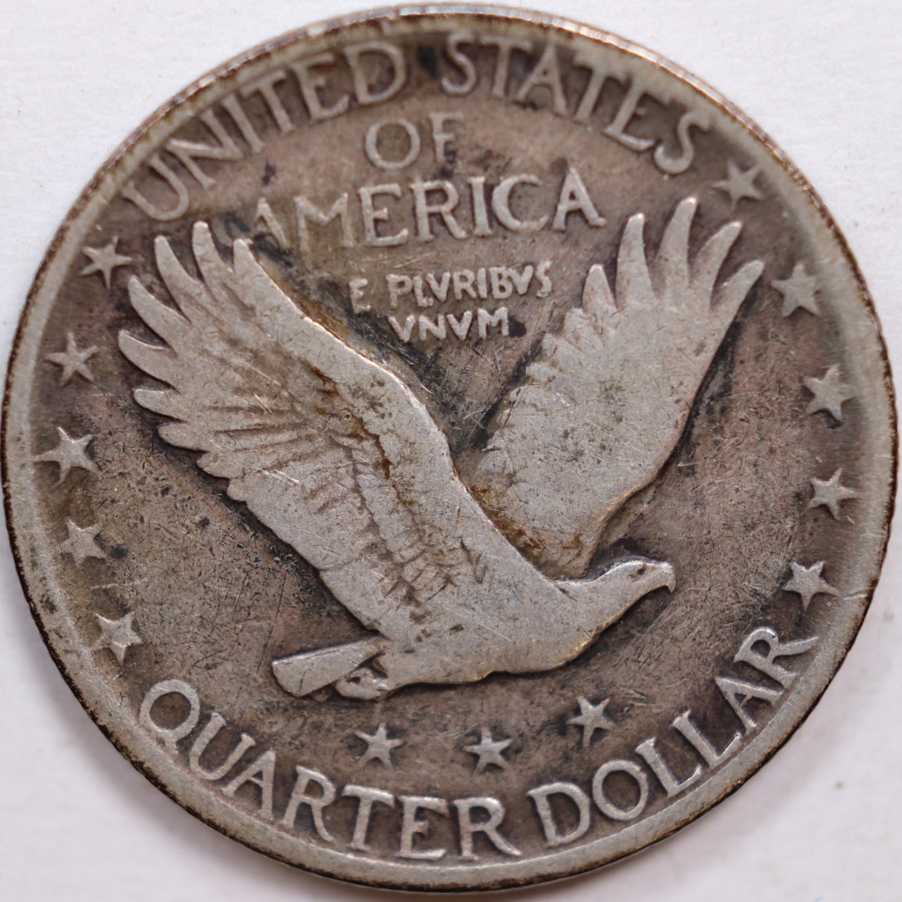 1918-S Standing Liberty Quarter, Very Good Circulated Coin, Store #QR1053