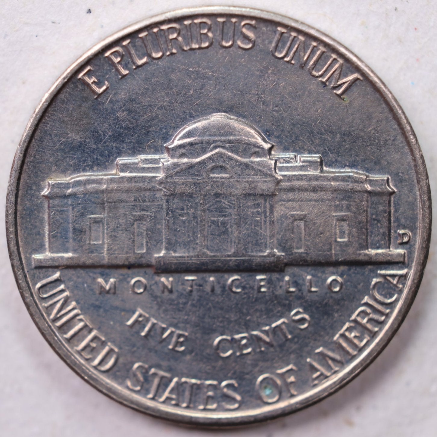 1959-D Jefferson Nickel, Uncirculated coin, Store #UN959D