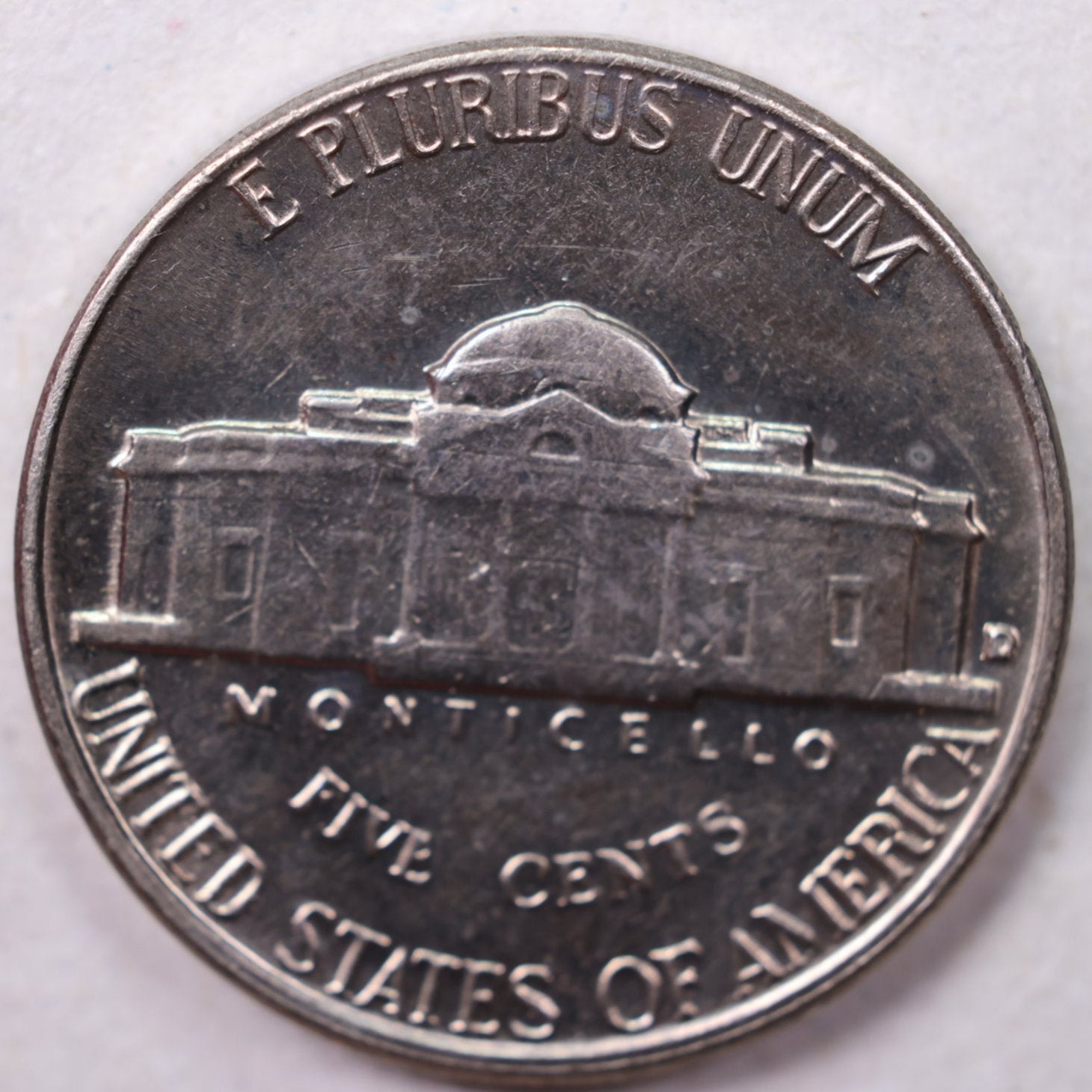 1962-D Jefferson Nickel, Uncirculated coin, Store #UN962D