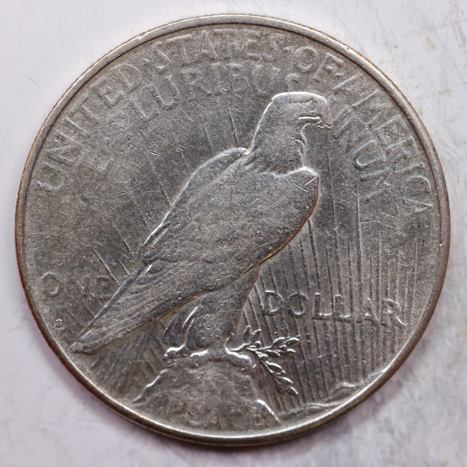 1927-S Peace Silver Dollar, Extra Fine Circulated Coin, Store Sale #DR0348
