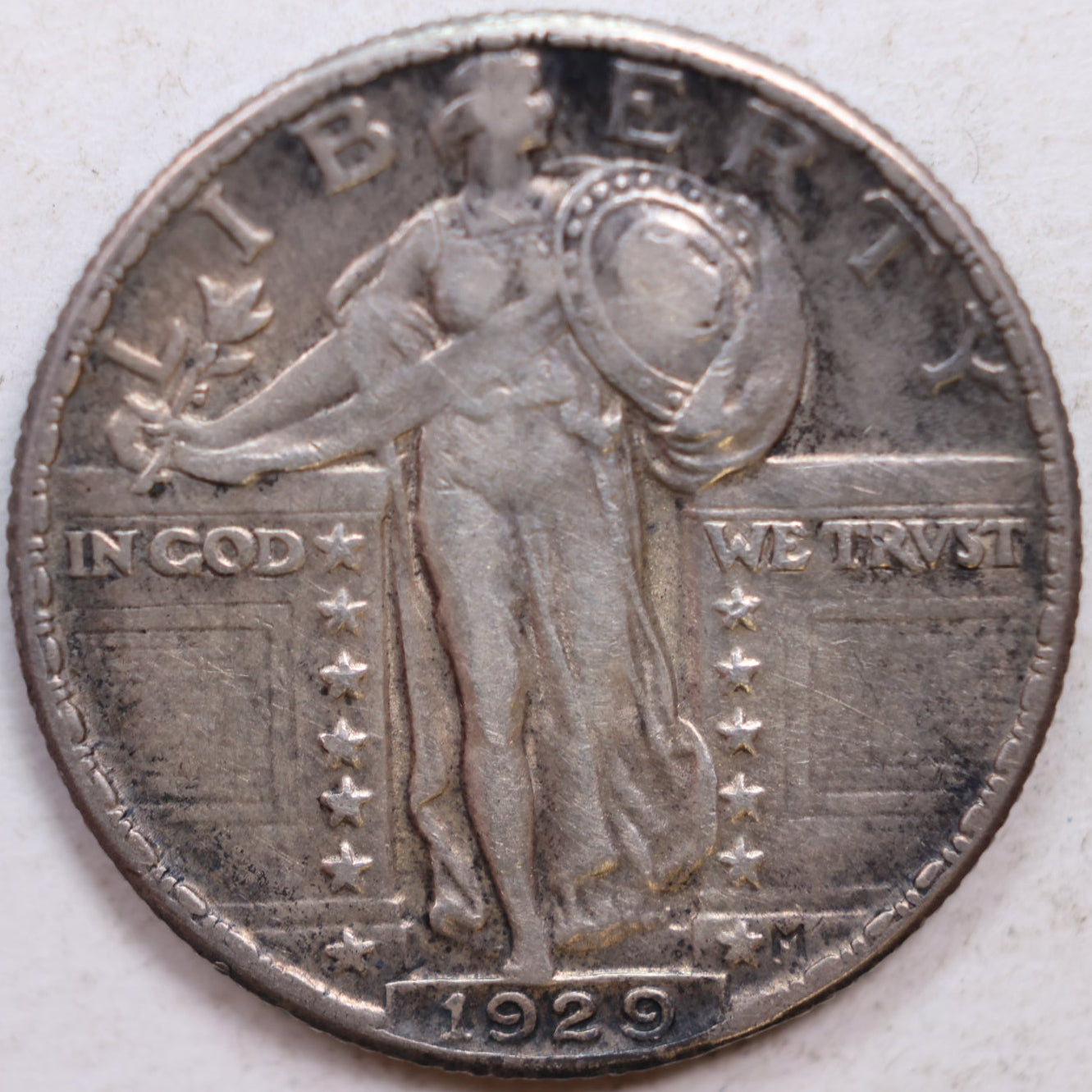 1929 Standing Liberty Quarter, Extra Fine Circulated Coin, Store #QR1075