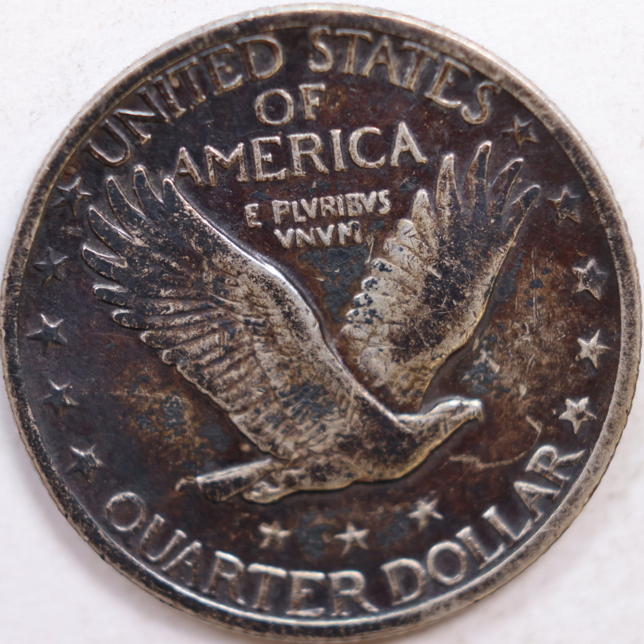 1925 Standing Liberty Silver Quarter, Very Fine+ Circulated Coin, Store #QR1089