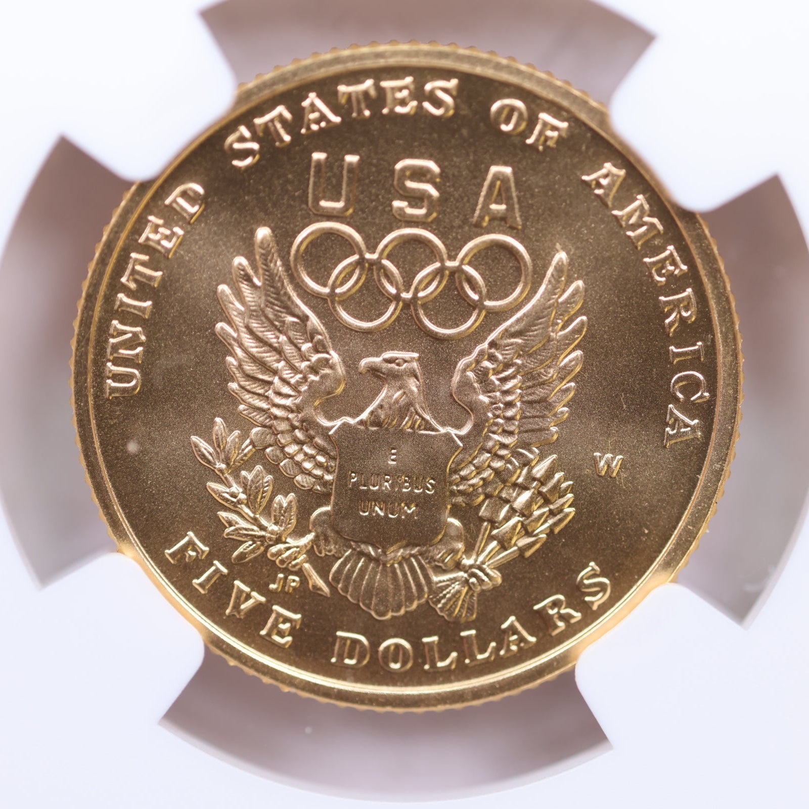 1992-W $5, Gold Commemorative, Mint Strike, NGC MS-70, Store #GMC001.