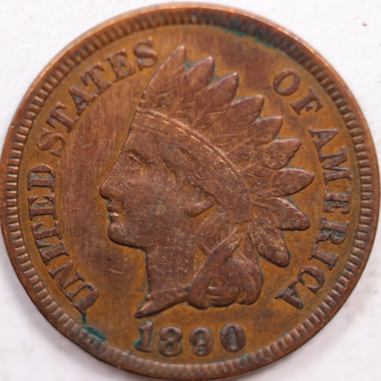 1890 Indian Head Cent, Very Fine Circulated Coin, Store #CT0903