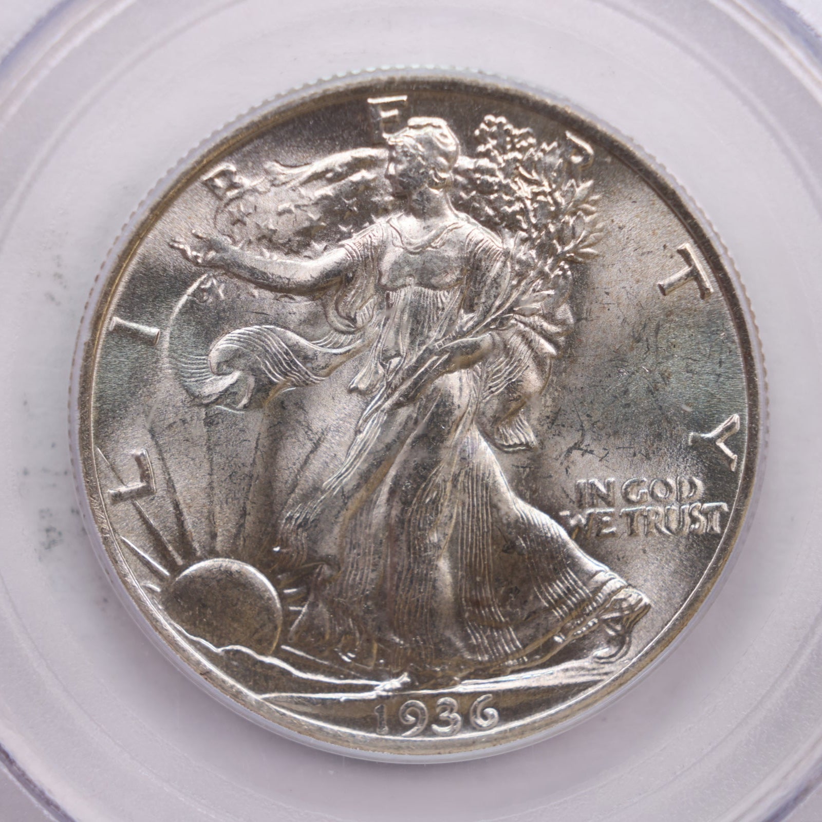 1936 Walking Liberty Half Dollar., PCGS MS-65., Store #GHR0006