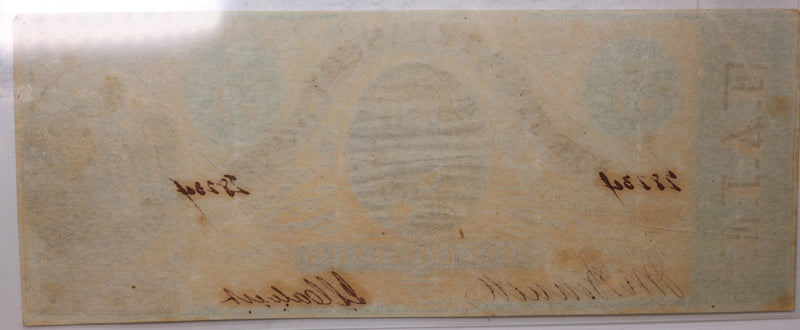 1862 $5 Virginia Treasury Note, 'Civil War Era', Nice Note. Store
