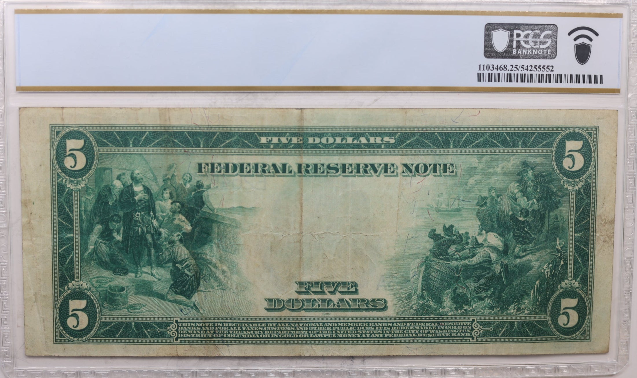 1914 $5, Federal Reserve Note, Fr: 863A, PCGS Certified VF-25, Store GFRB014.