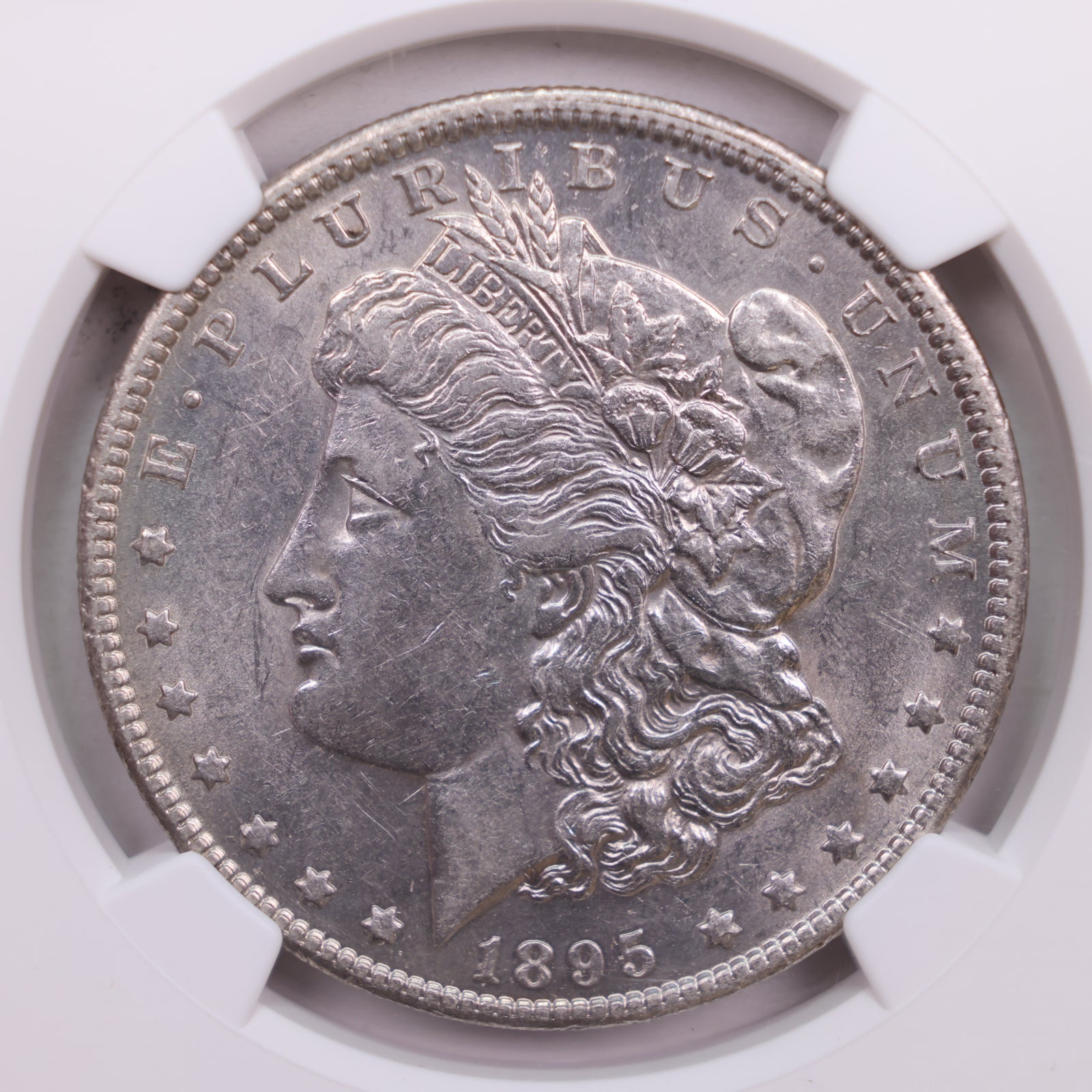1895-O Morgan Silver Dollar., NGC AU-55., Store Sale # GDR049