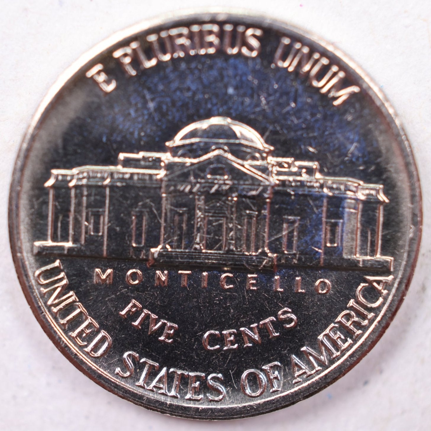 1986-P Jefferson Nickel, Uncirculated coin, Store #UN986P