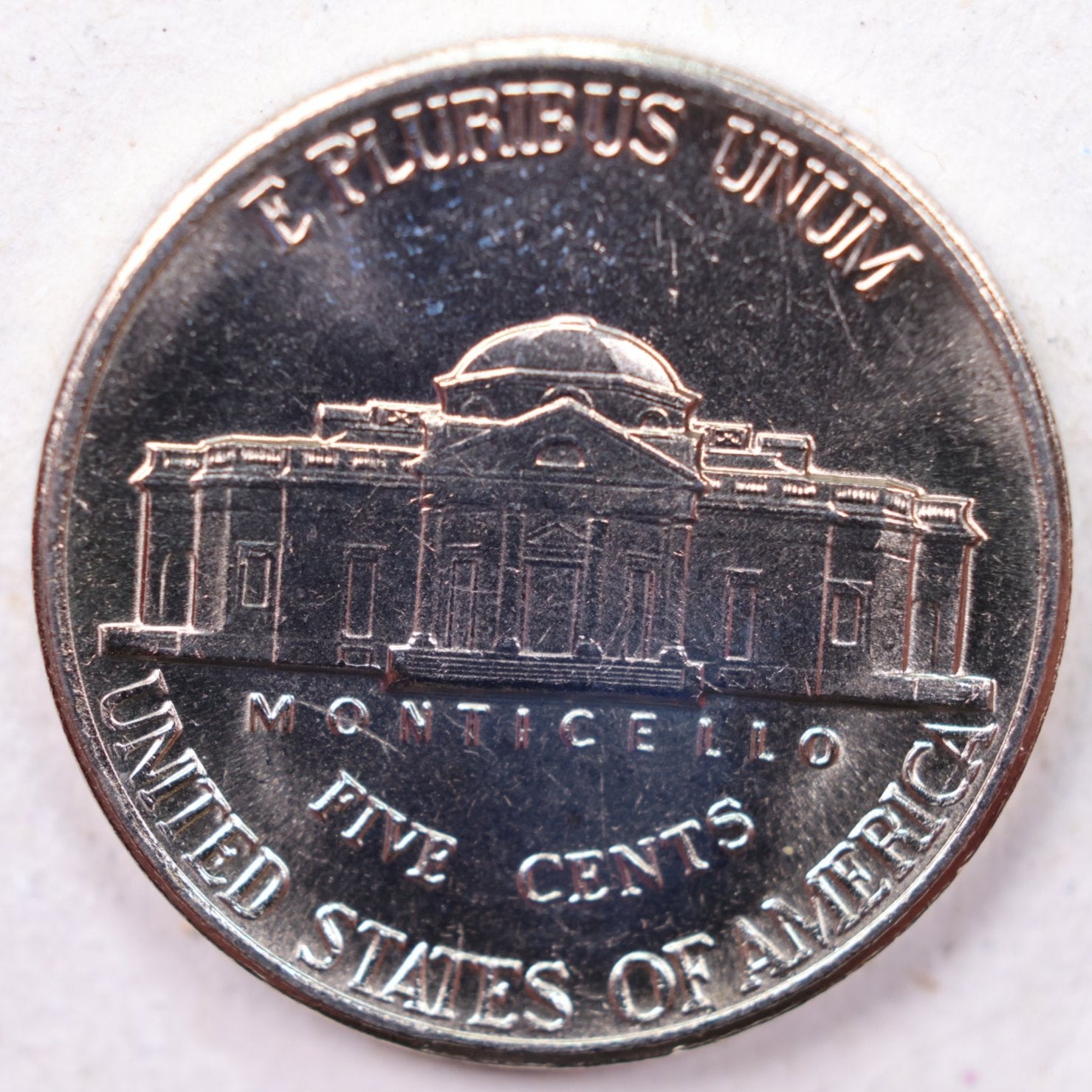 1987-P Jefferson Nickel, Uncirculated coin, Store #UN987P