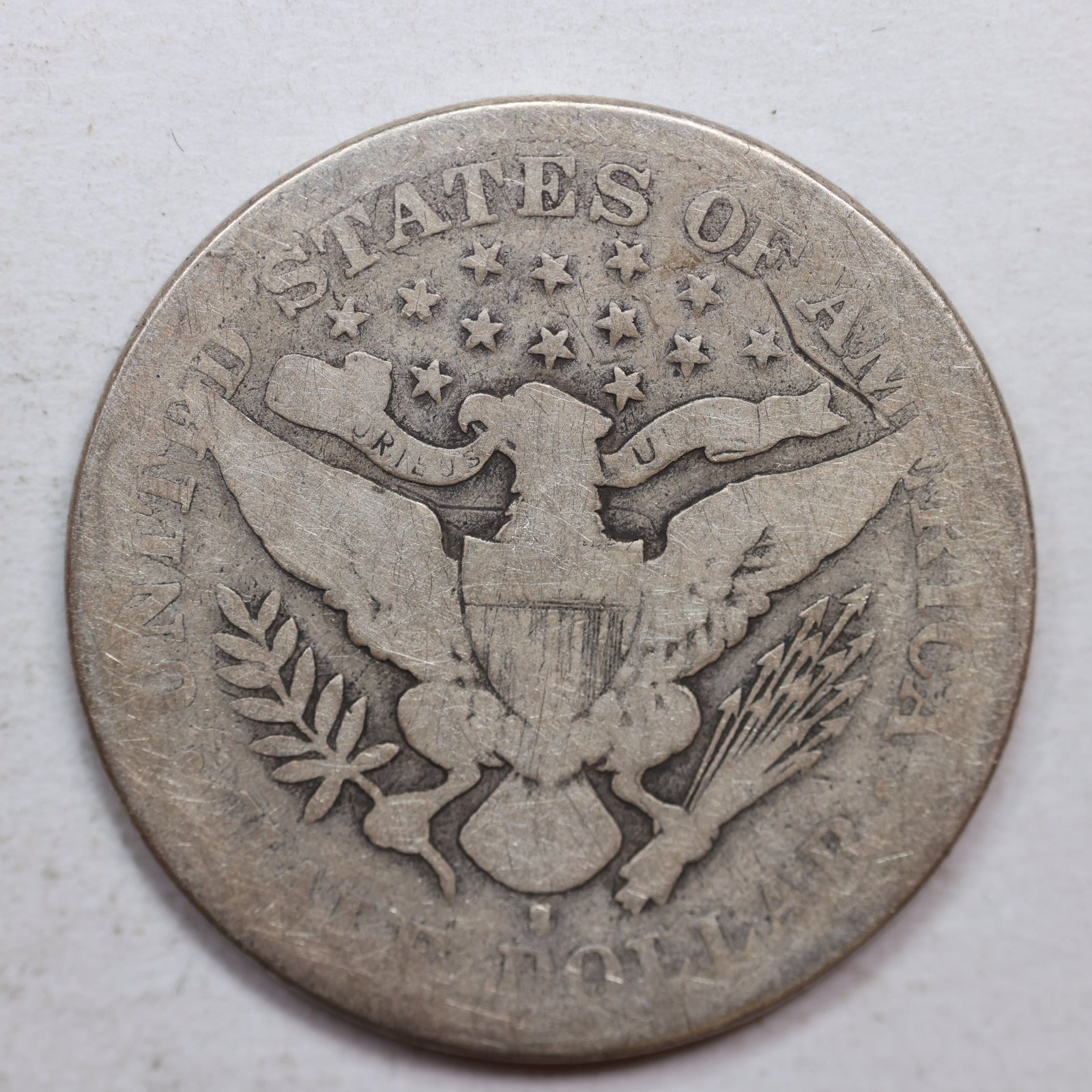 1892-S Barber Half Dollar, Good Circulated Coin, Store #HR1047