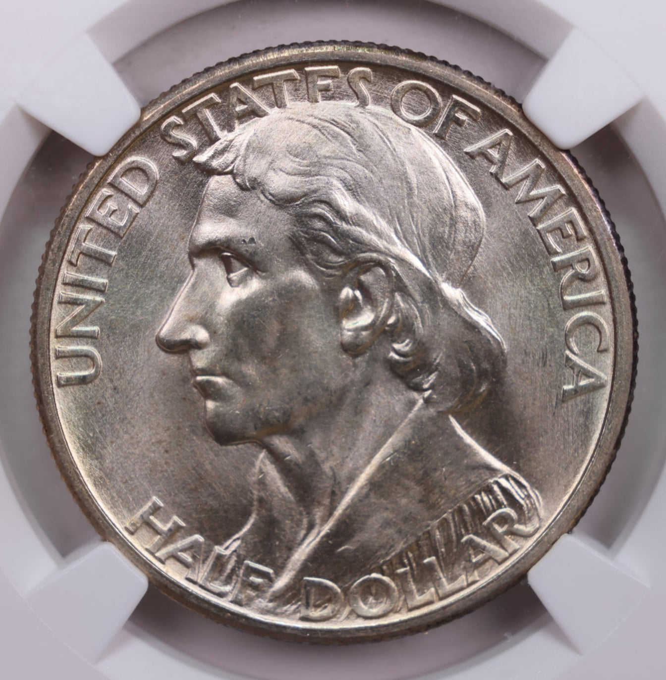 1935-D Boone Silver Commemorative., NGC MS-67., Store #GEC005