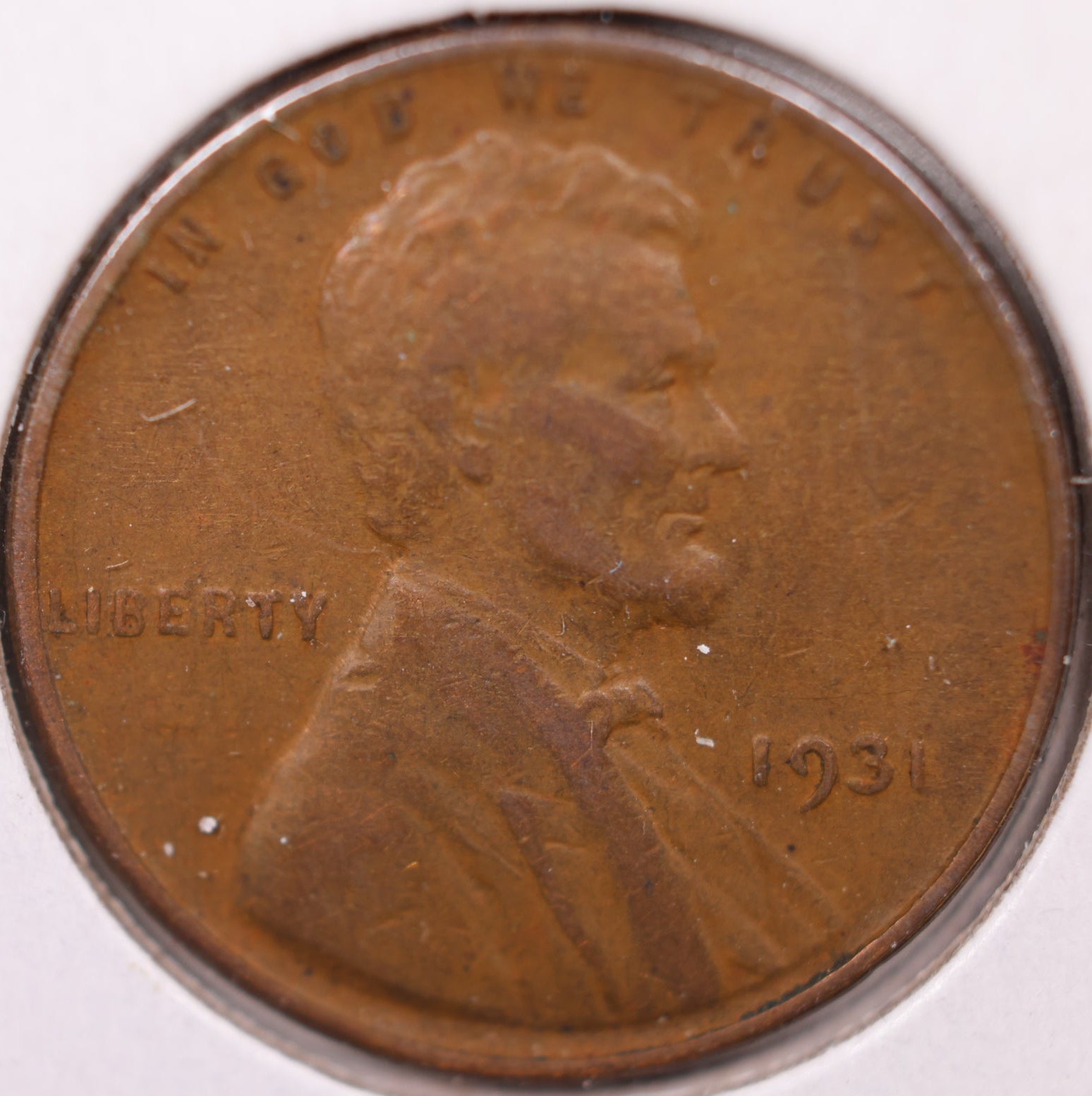 1931 Lincoln Cent, About Uncirculated Coin, Store #CT0928