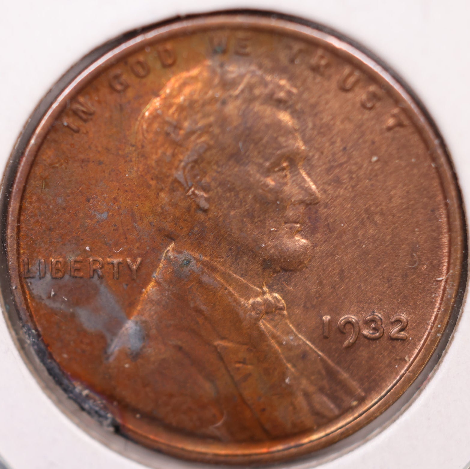 1932 Lincoln Cent, Mint State Uncirculated Coin, Store #CT0931