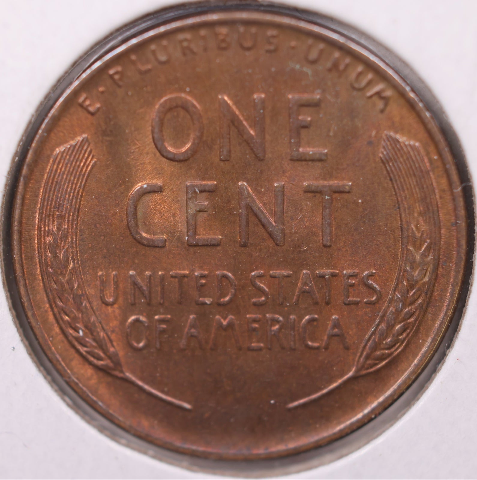 1937 Lincoln Cent, Mint State RB Uncirculated Coin, Store #CT0945