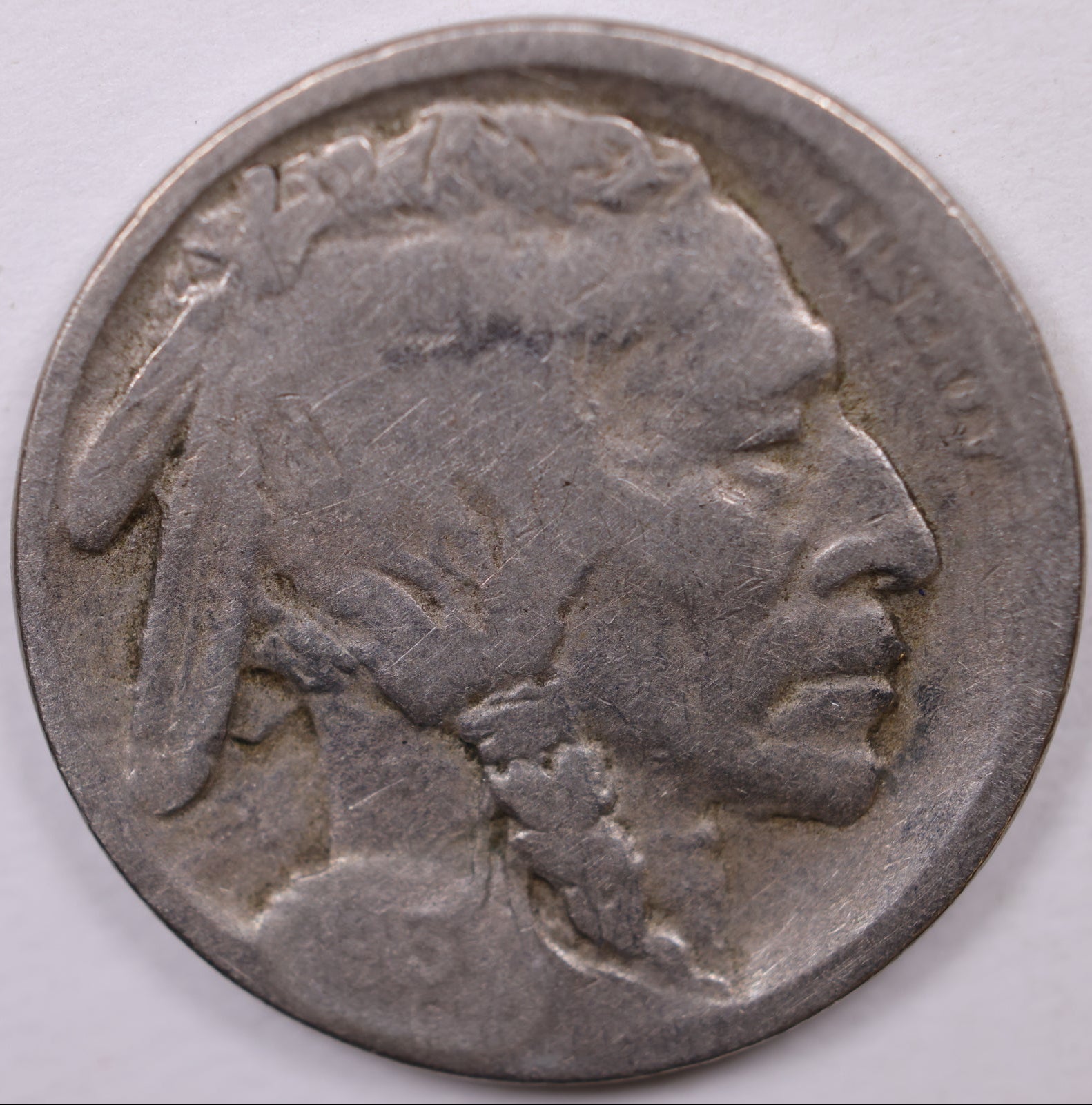 1913 S Type 2 Buffalo Nickel, Raised Date, Good Circulated Coin, Store #NL655