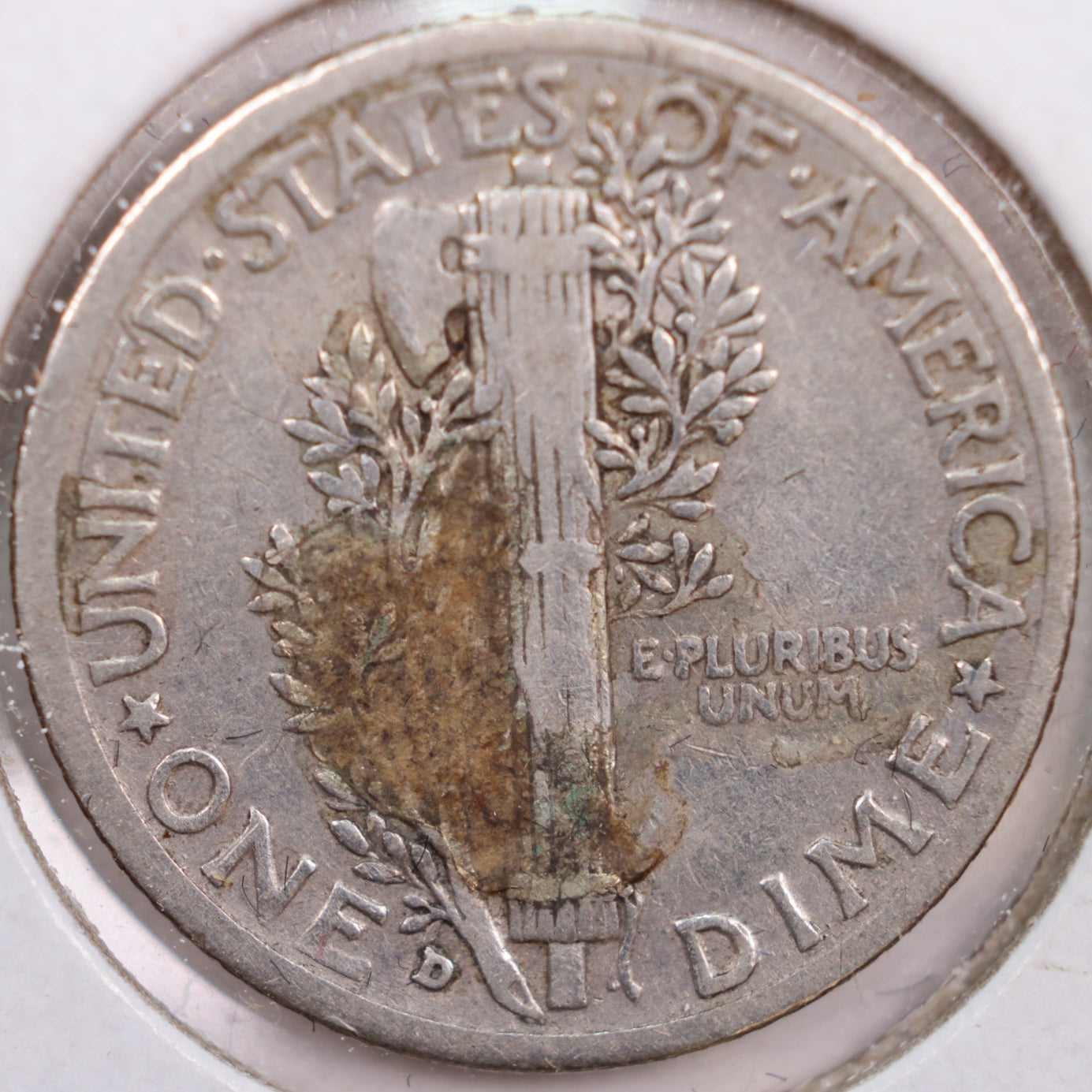 1936-D Mercury Dime, Very Fine Circulated Coin, Store #DE0134