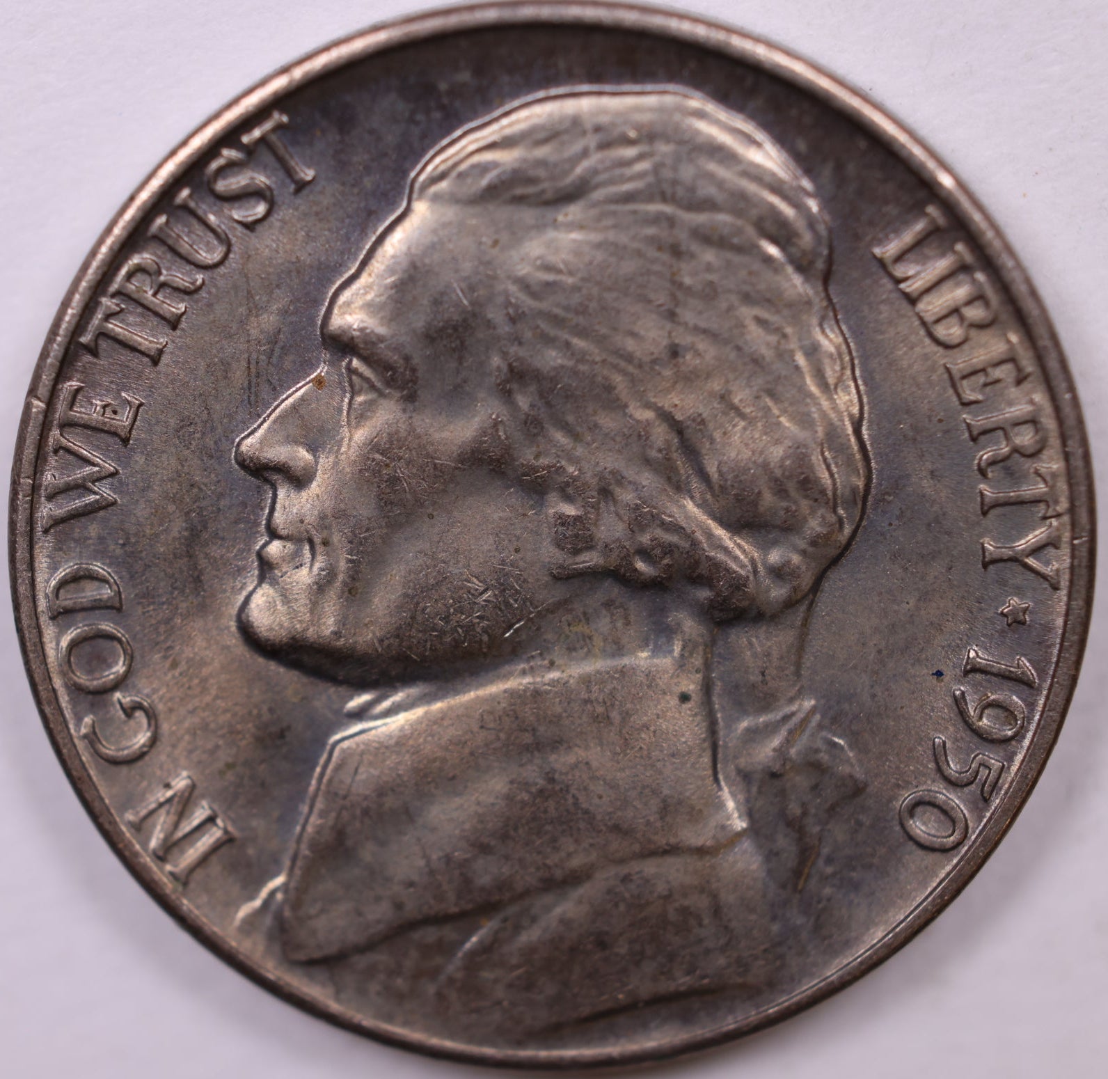 1950 D Jefferson Nickel, Mint State Coin, Store #NL662