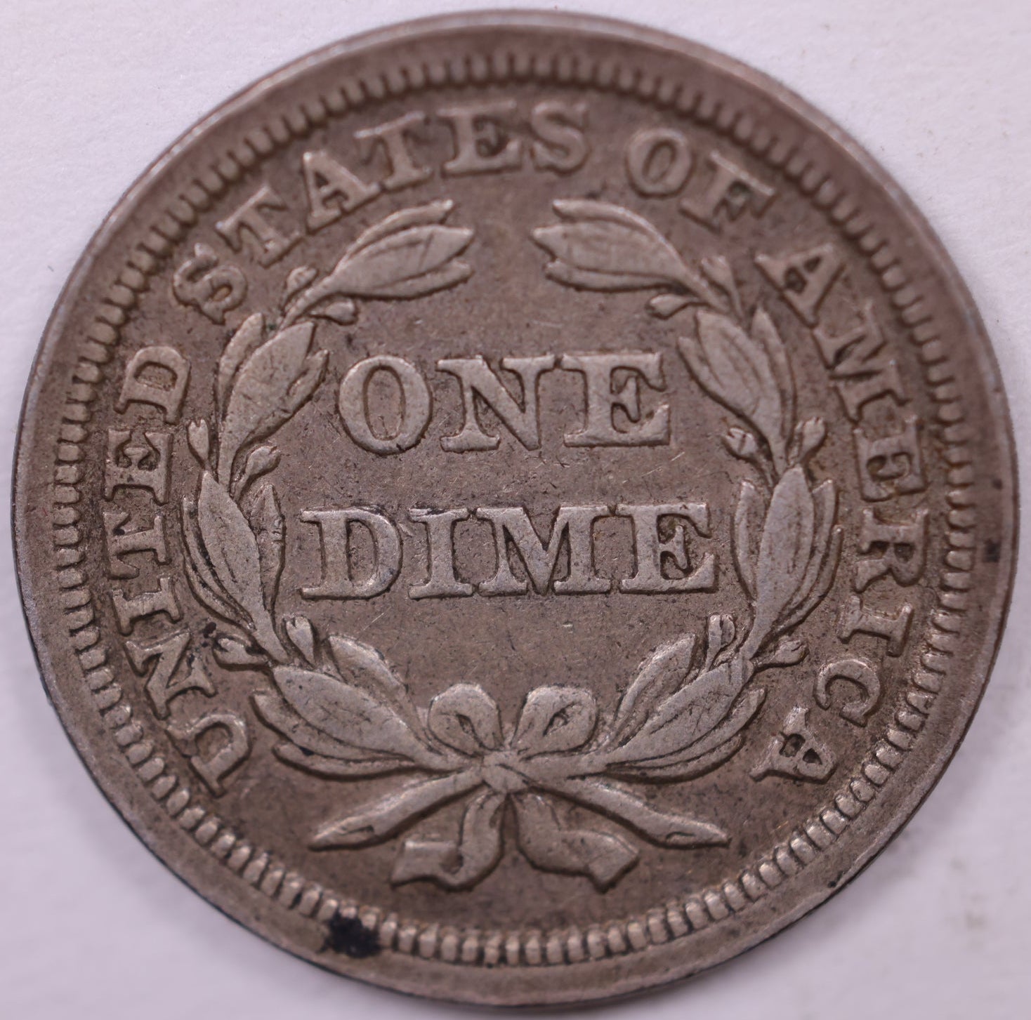 1845 Seated Liberty Dime, Extra Fine Circulated Coin, Store #DE0806