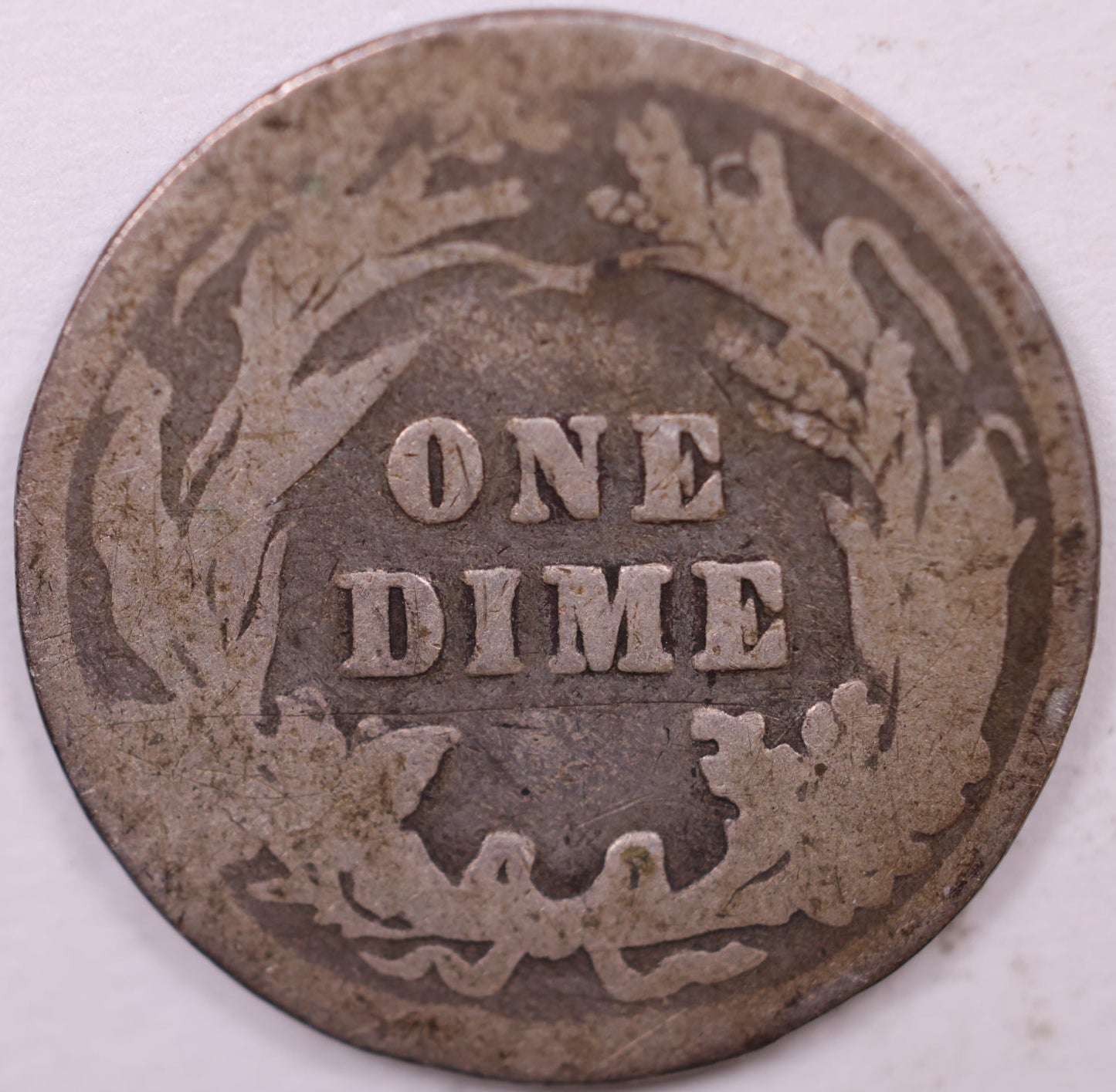 1901 Barber Dime, Good Circulated Coin, Store #DE0808