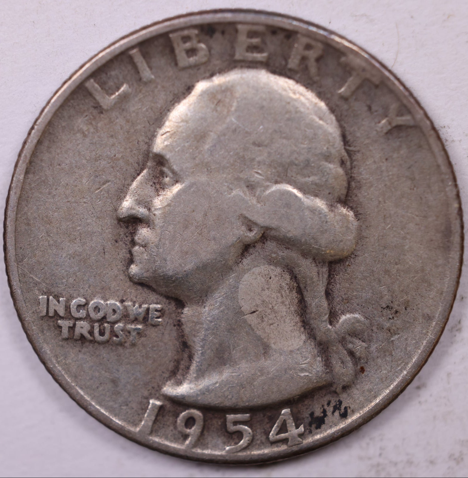 1954 S Washington Quarter, Very Fine Coin, Store #QR1141