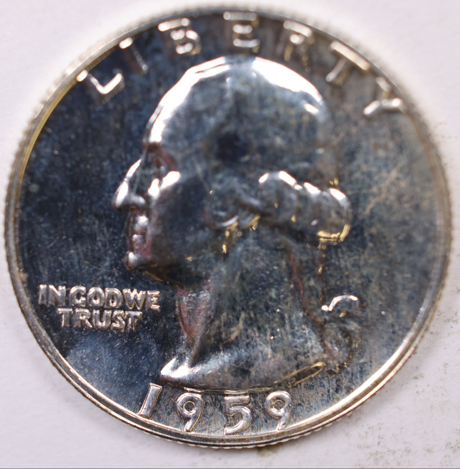 1959 Washington Quarter, Gem Proof Coin, Store #QR1143