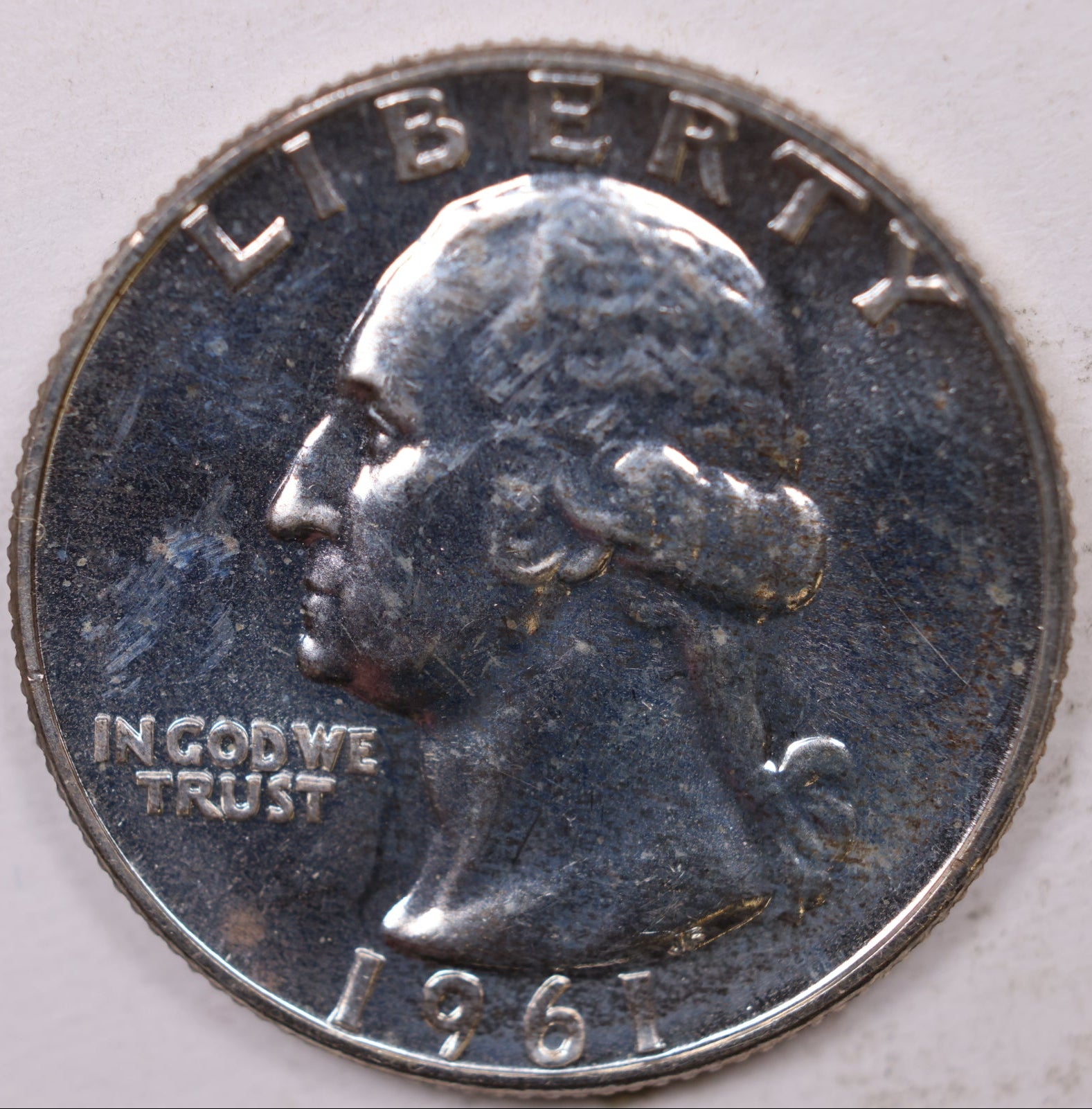 1961 Washington Quarter, Proof Uncirculated Coin, Store #QR1147
