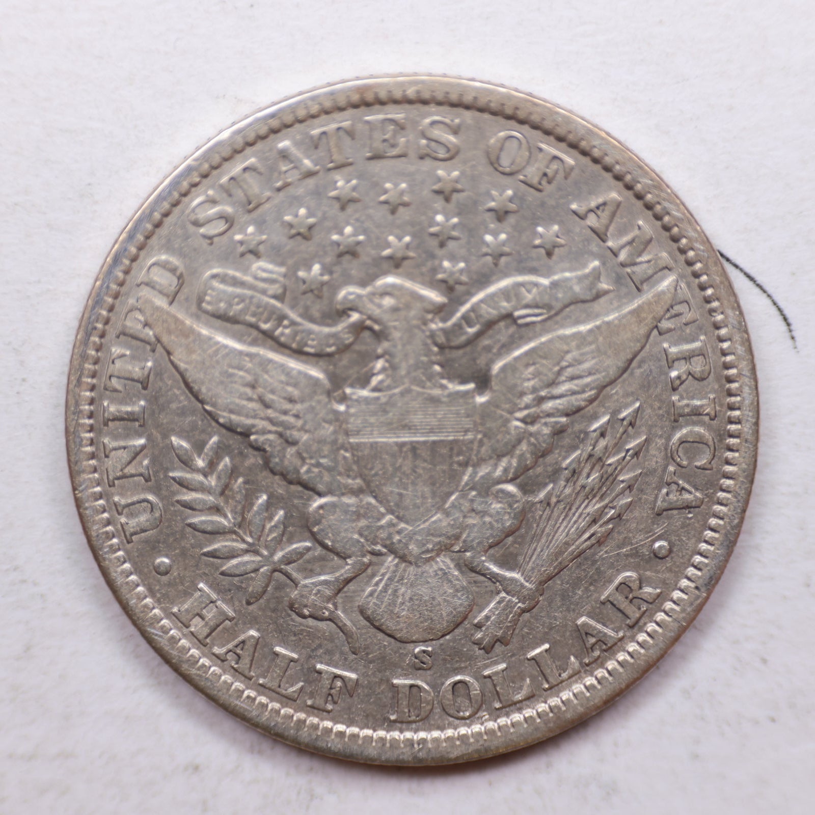 1903-S Barber Silver Half Dollar, Fine+ Circulated Coin, Store #HR1082