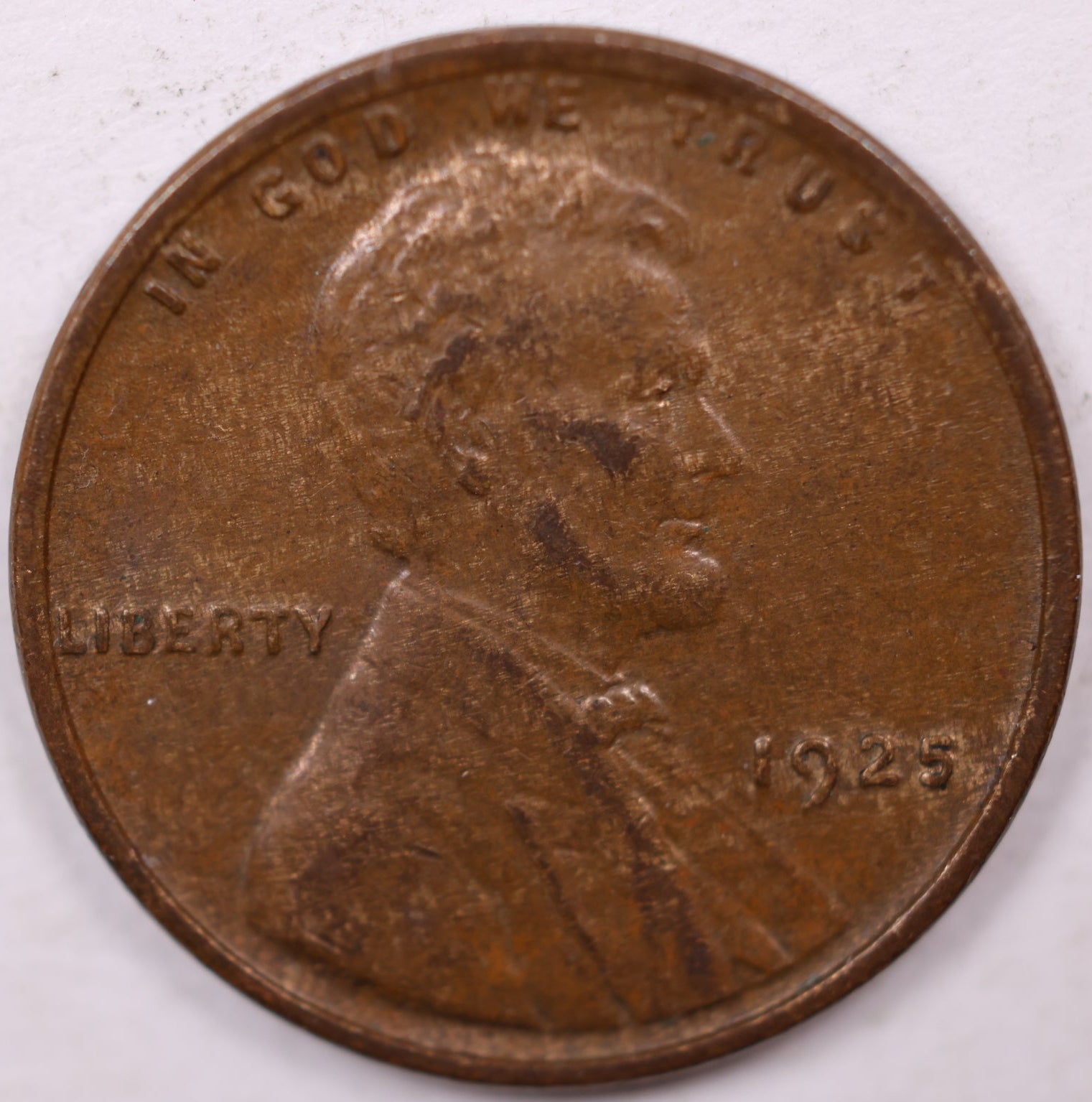1925 Lincoln Cent, Extra Fine+ Circulated Coin, Store #CT0974