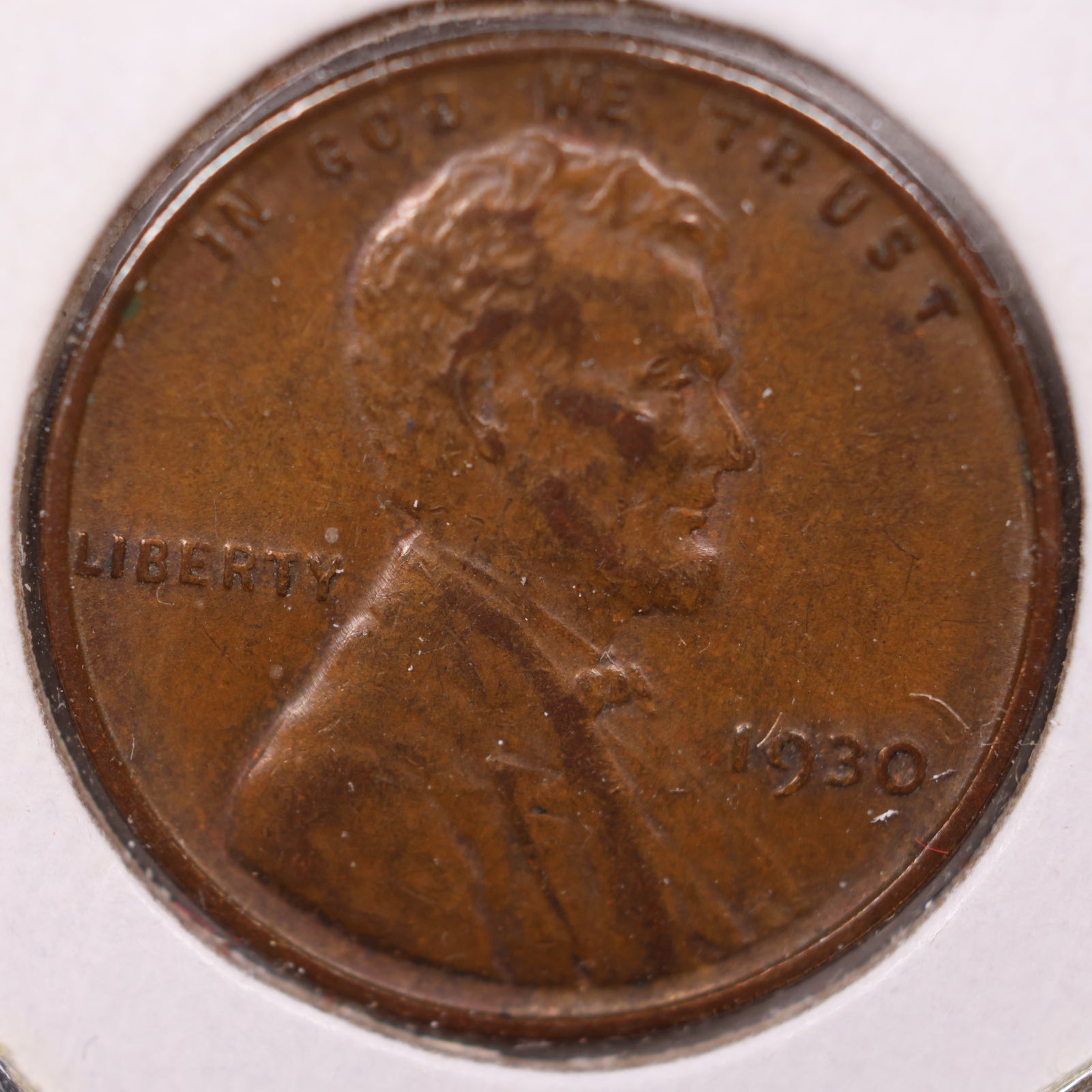 1930 Lincoln Cent, About Uncirculated Coin, Store #CT10134