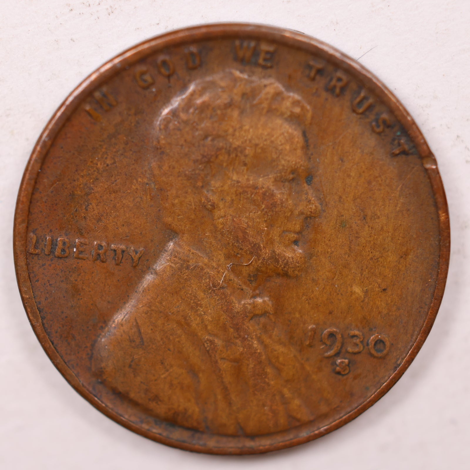 1930 S Lincoln Wheat Cent, Extra Fine Circulated Coin, Store #CT10136