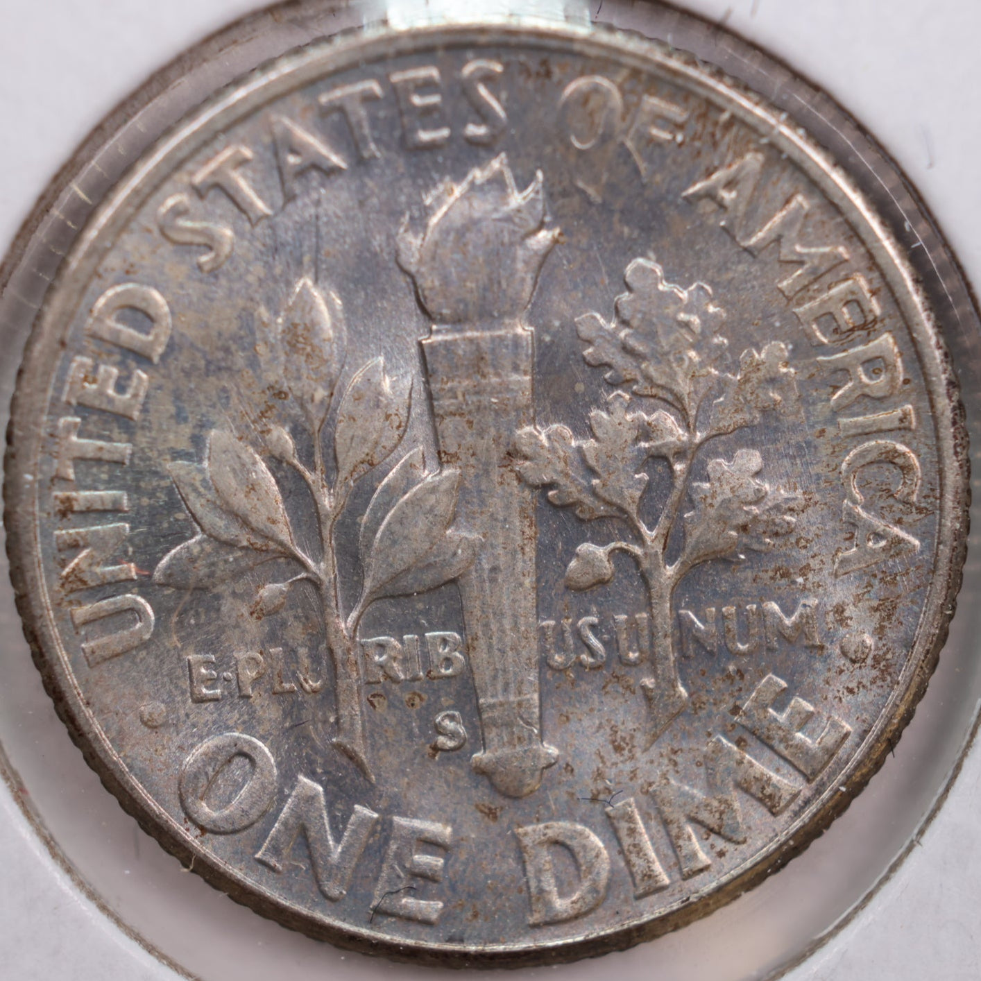 1948-S Roosevelt Silver Dime, Mint State Uncirculated Coin, Store #DE0272