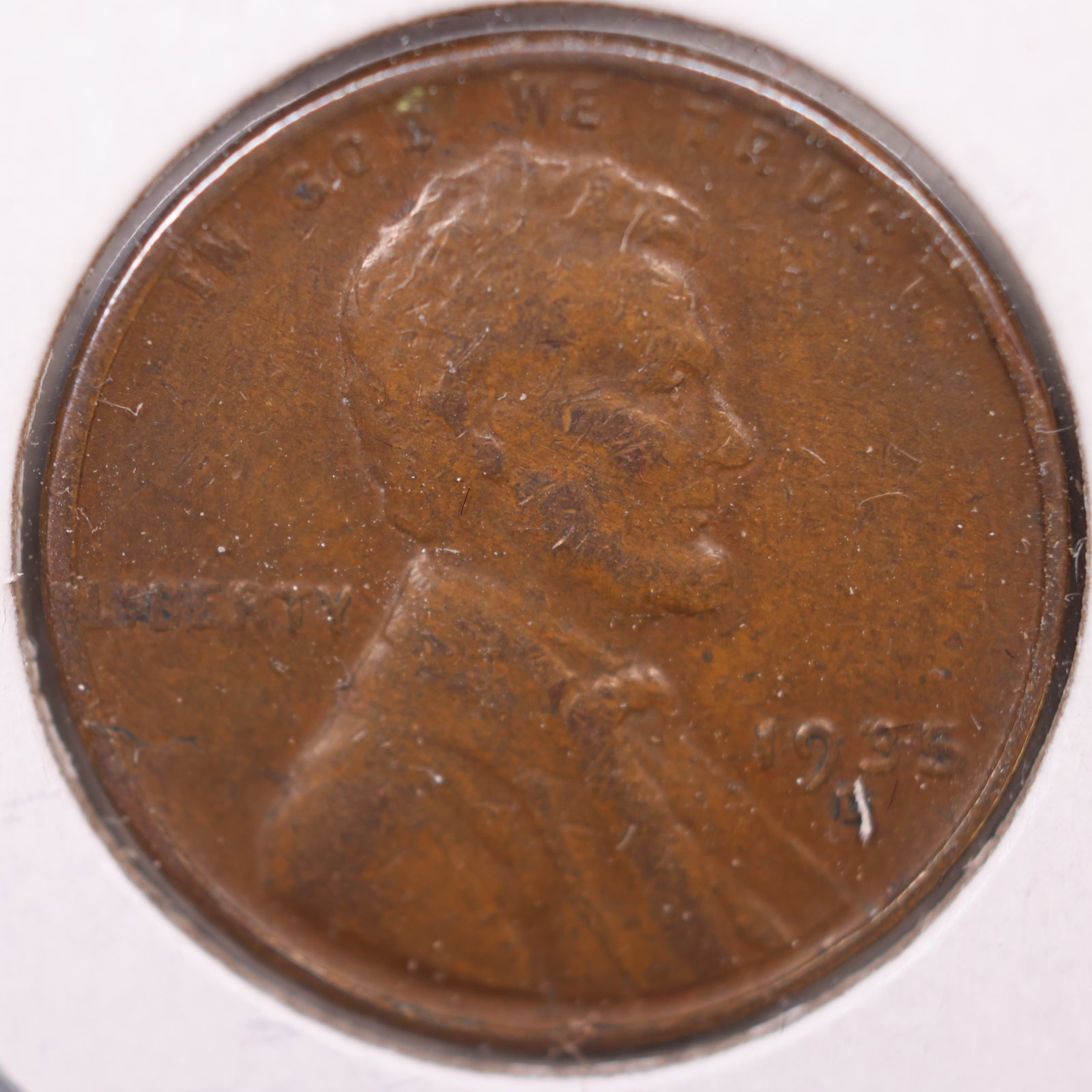 1935 D Wheat Cent, Extra Fine Circulated Coin, Store #CT10165