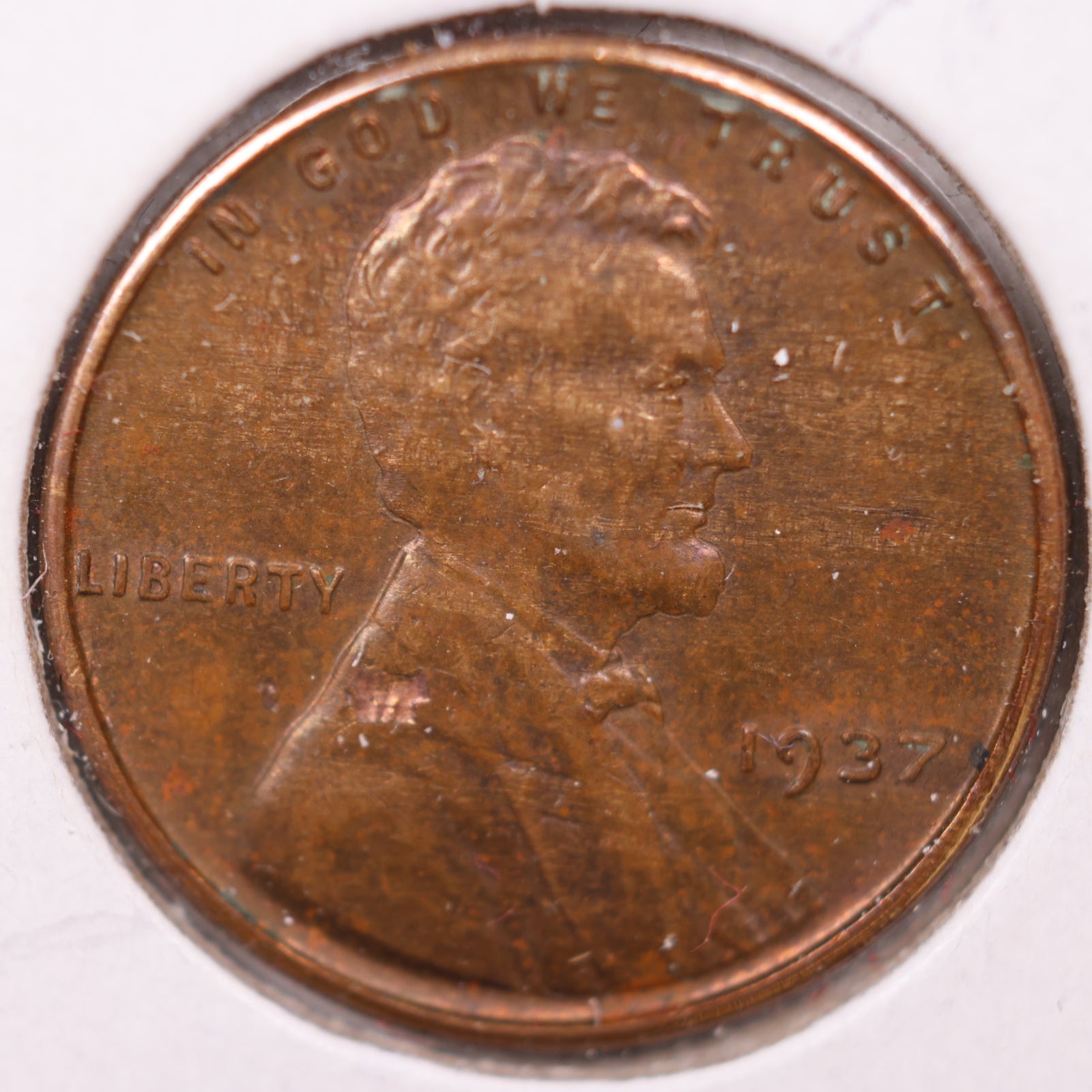 1937 Lincoln Cent, Extra Fine Circulated Coin, Store #CT1081