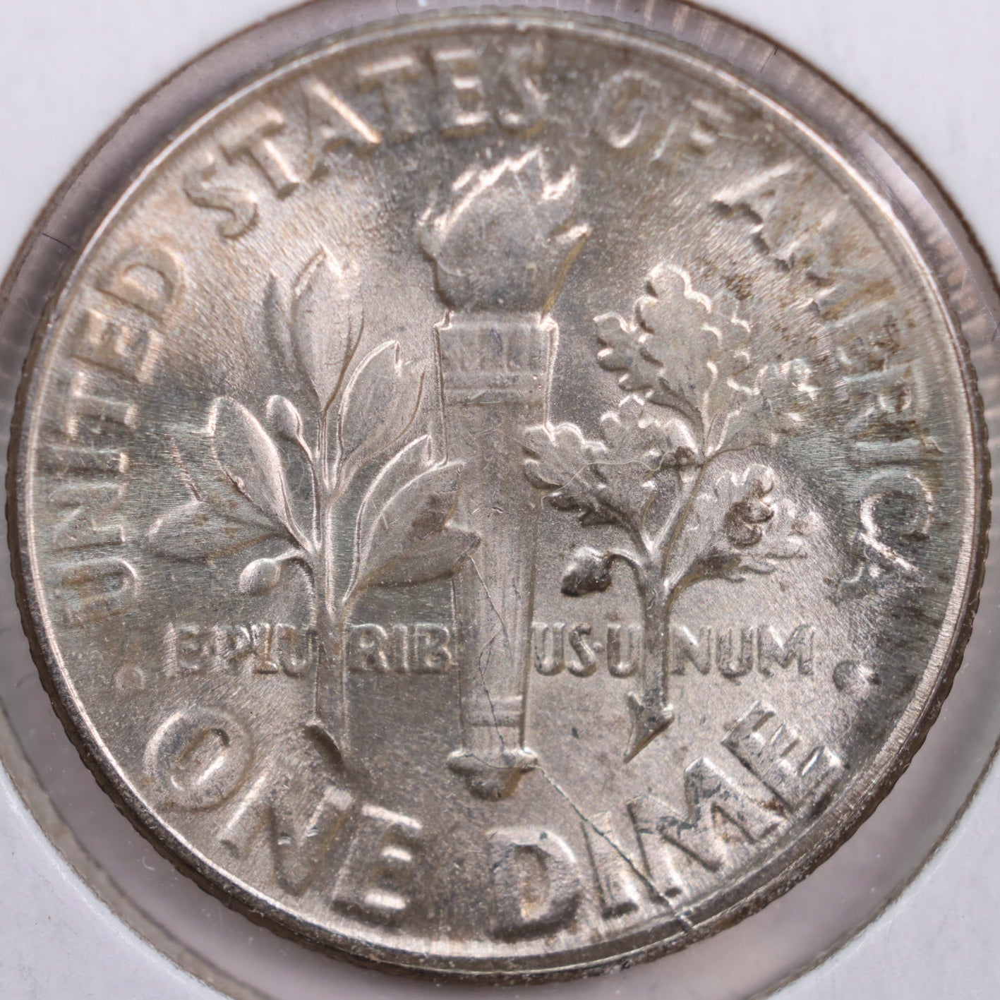 1952 Roosevelt Silver Dime, Mint State Uncirculated Coin, Store #DE0282