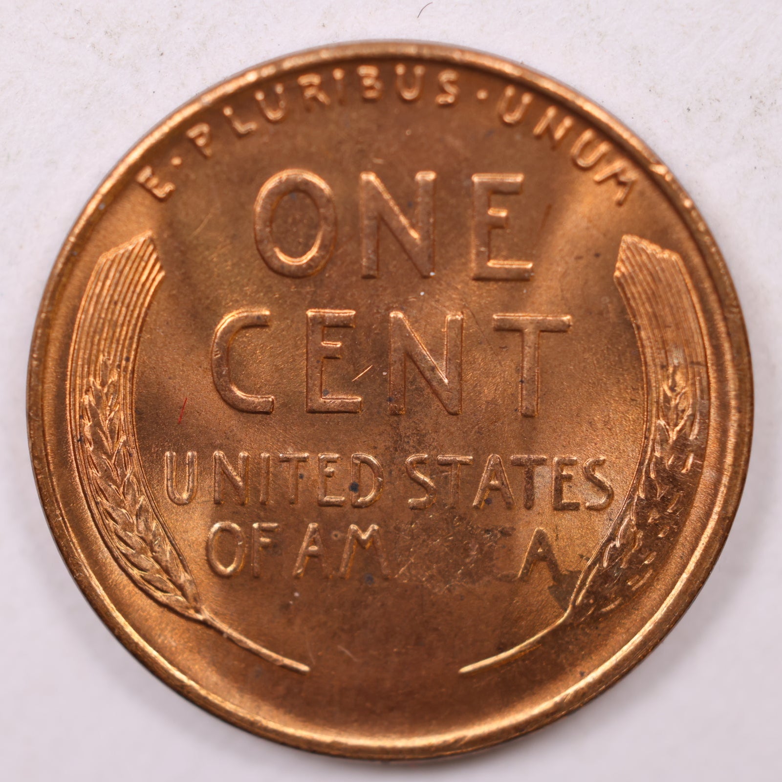 1938 Wheat Cent, Mint State Uncirculated Coin, Store #CT10193