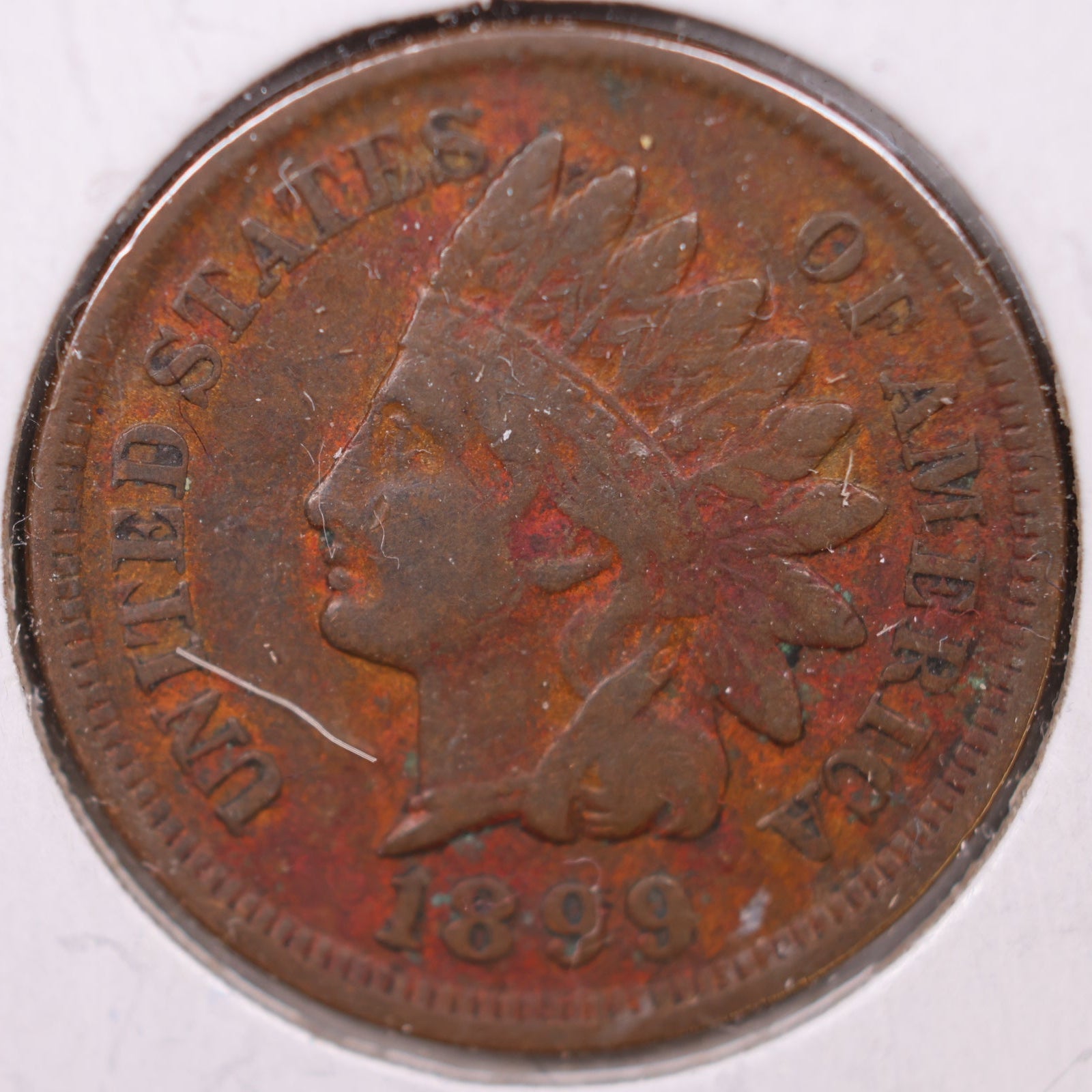 1899 Indian Head Cent, Very Fine Circulated Coin, Store #CT1106