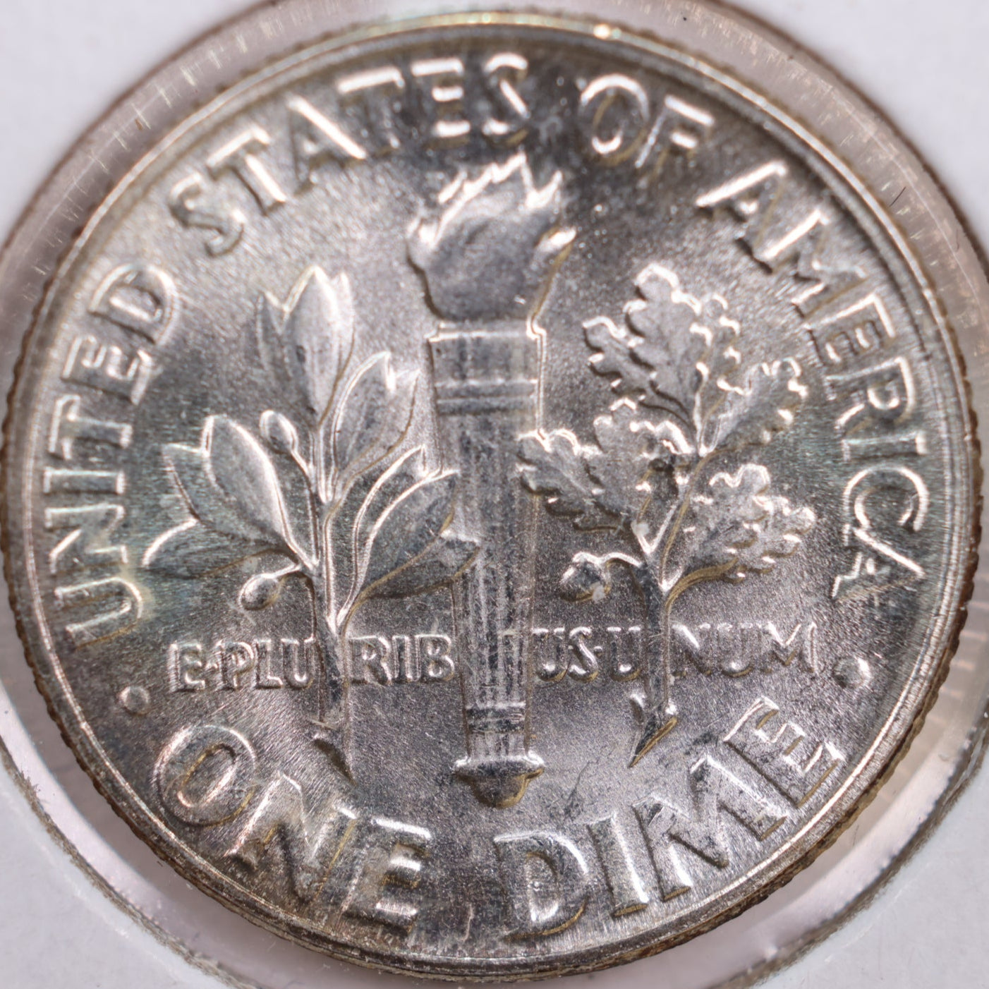 1954 Roosevelt Silver Dime, Mint State Uncirculated Coin, Store #DE0288