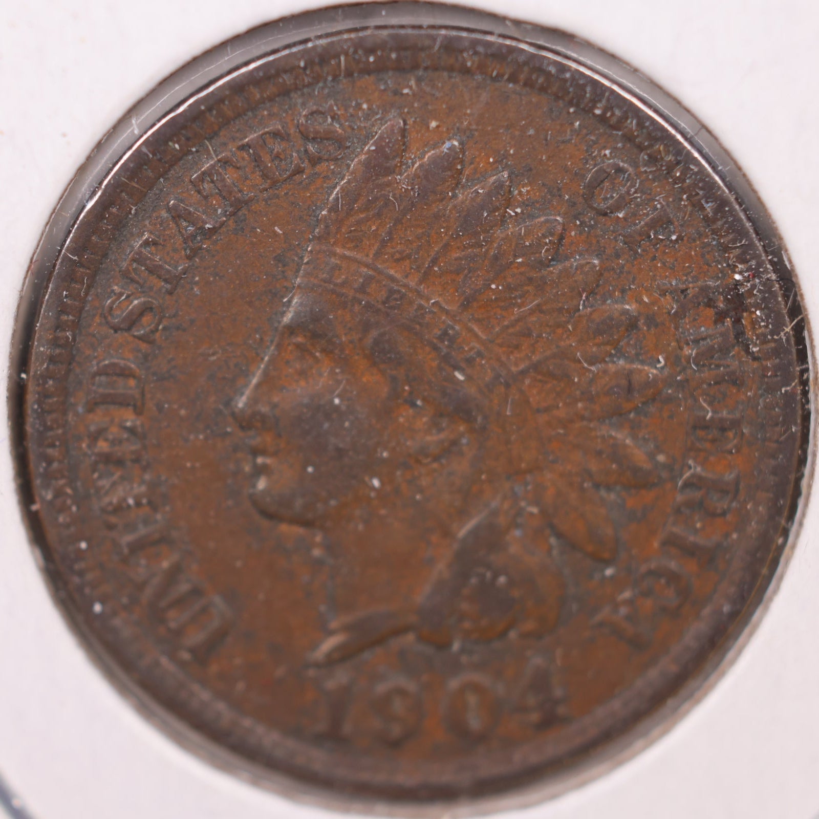 1904 Indian Head Cent, Extra Fine Circulated Coin, Store #CT1119