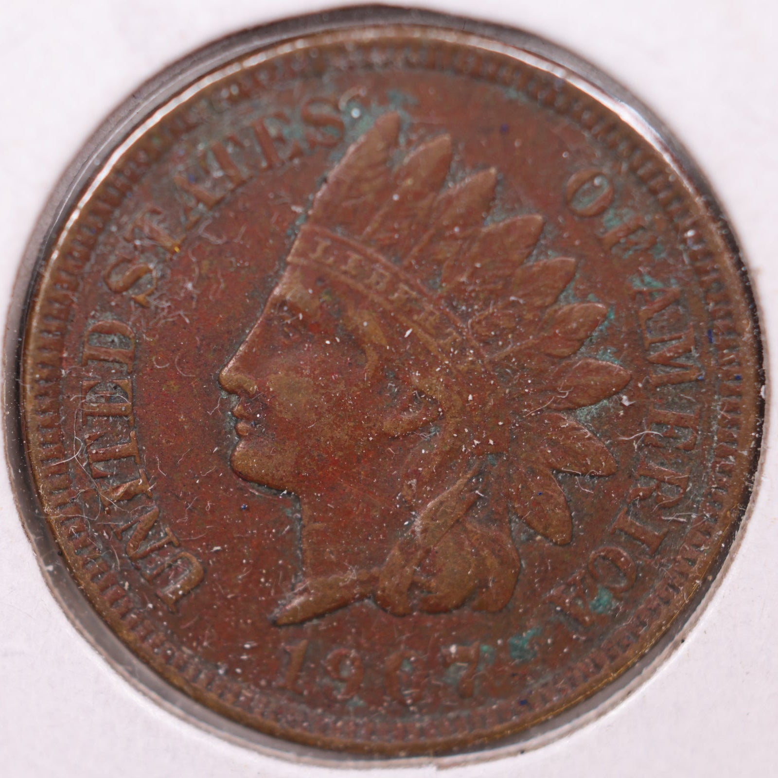 1907 Indian Head Cent, Extra Fine Circulated Coin, Store #CT1127