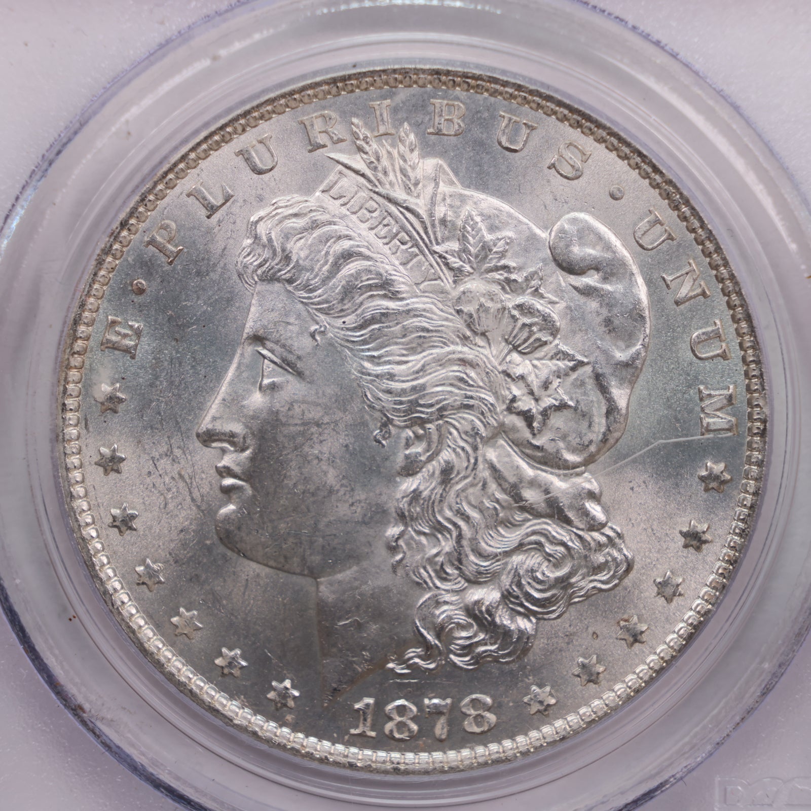 1878 Morgan Silver Dollar., Reverse 79., PCGS MS-64., Store#GDR085