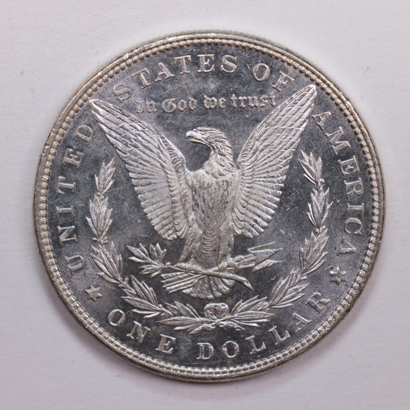 1886 Morgan Dollar, Mint State Proof-like Uncirculated Coin, Store #DR0643