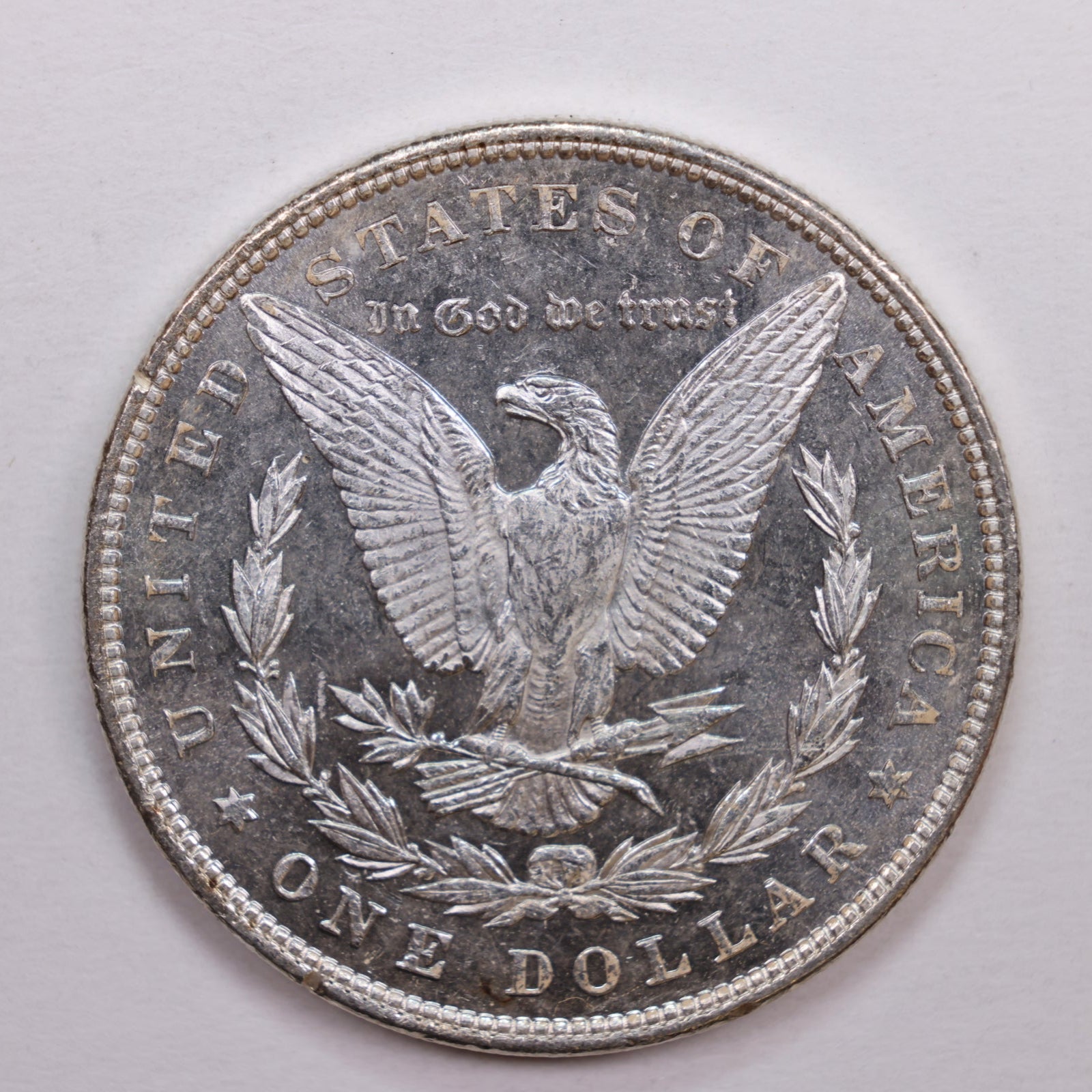 1887 Morgan Dollar, Mint State Proof-like Uncirculated Coin, Store #DR0645