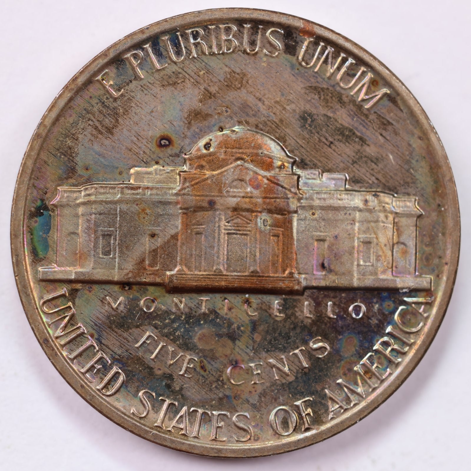 1981-S Type 1 Jefferson Nickel, toned Proof coin, Store #PN981S3