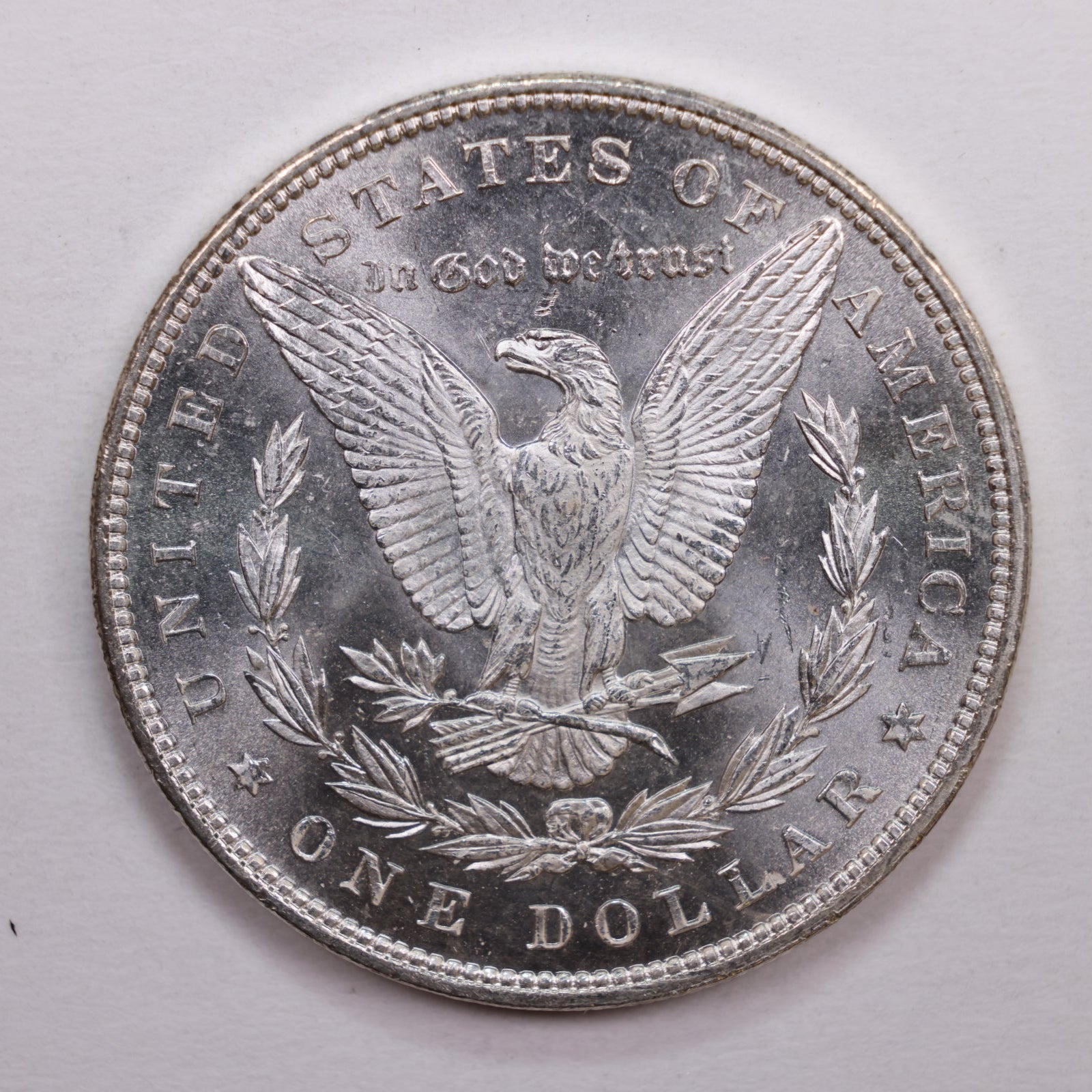 1883 Morgan Dollar, Mint State Proof-like Uncirculated Coin, Store #DR0646