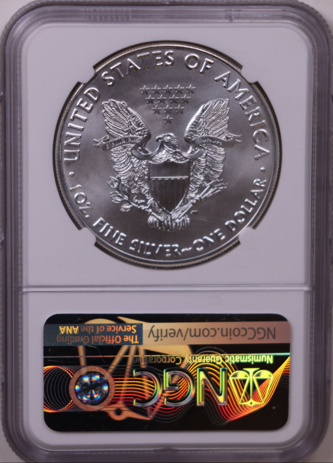 2017 American Silver Eagle, First Day of Issue, NGC MS-70, Store#AE0332