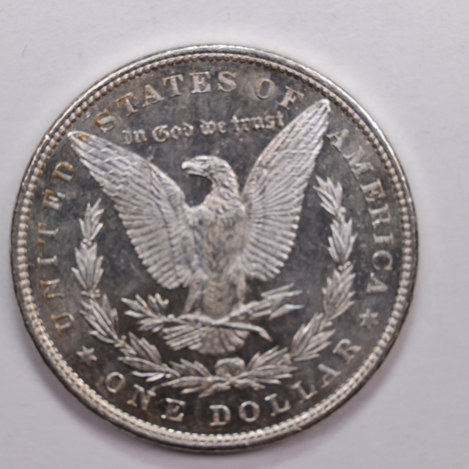 1887 Morgan Dollar, Mint State Proof-like Uncirculated Coin, Store #DR0654