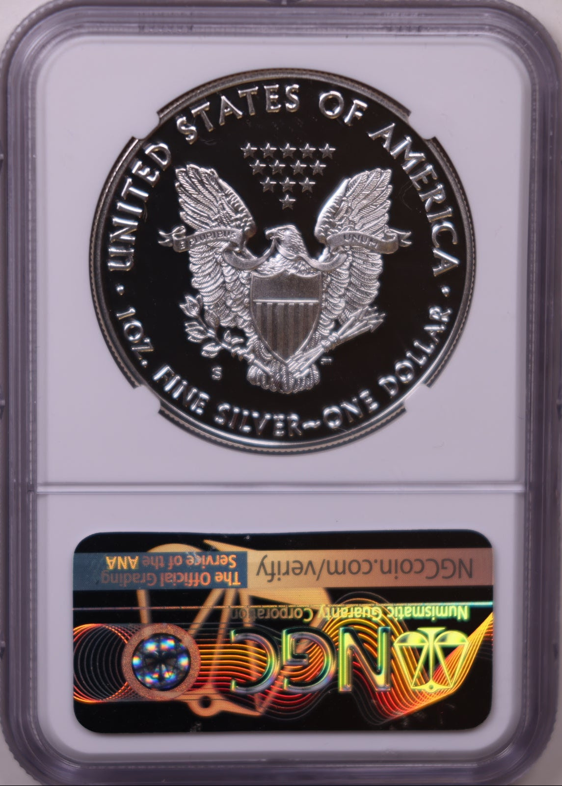 2017-S American Silver Eagle, Ultra Cameo, NGC PF-69, Store#AE0333