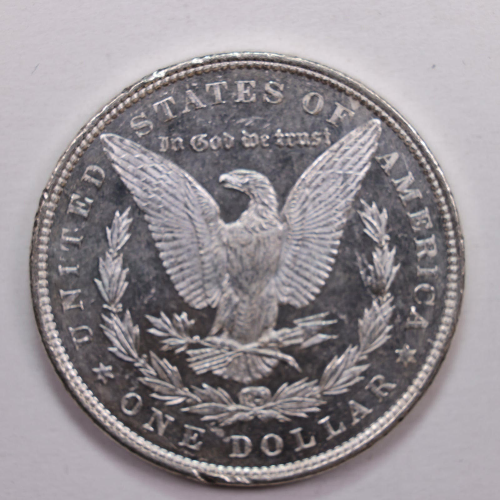 1887 Morgan Dollar, Mint State Proof-like Uncirculated Coin, Store #DR0656
